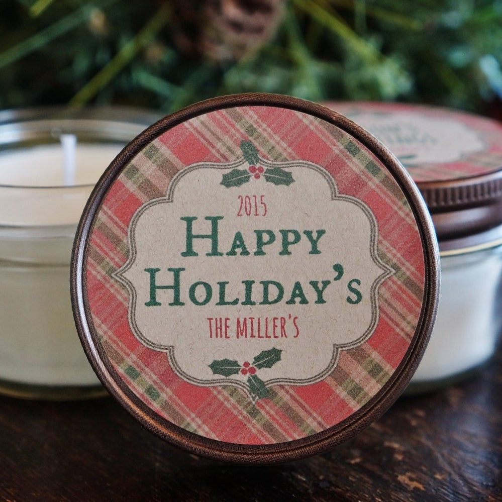 Have Yourself a Merry Little Christmas Favors - The Dancing Wick
