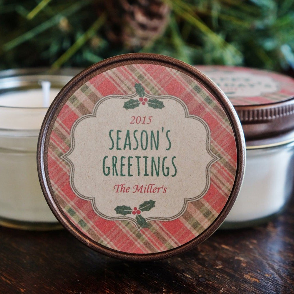 Have Yourself a Merry Little Christmas Favors - The Dancing Wick