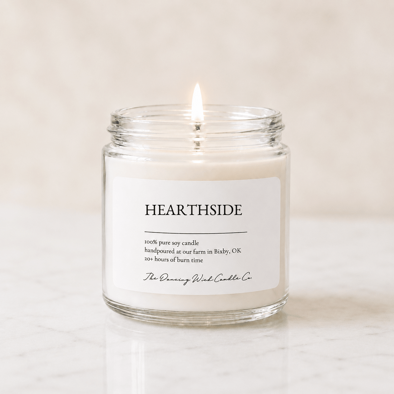 Hearthside - TDW Signature Candle - The Dancing Wick