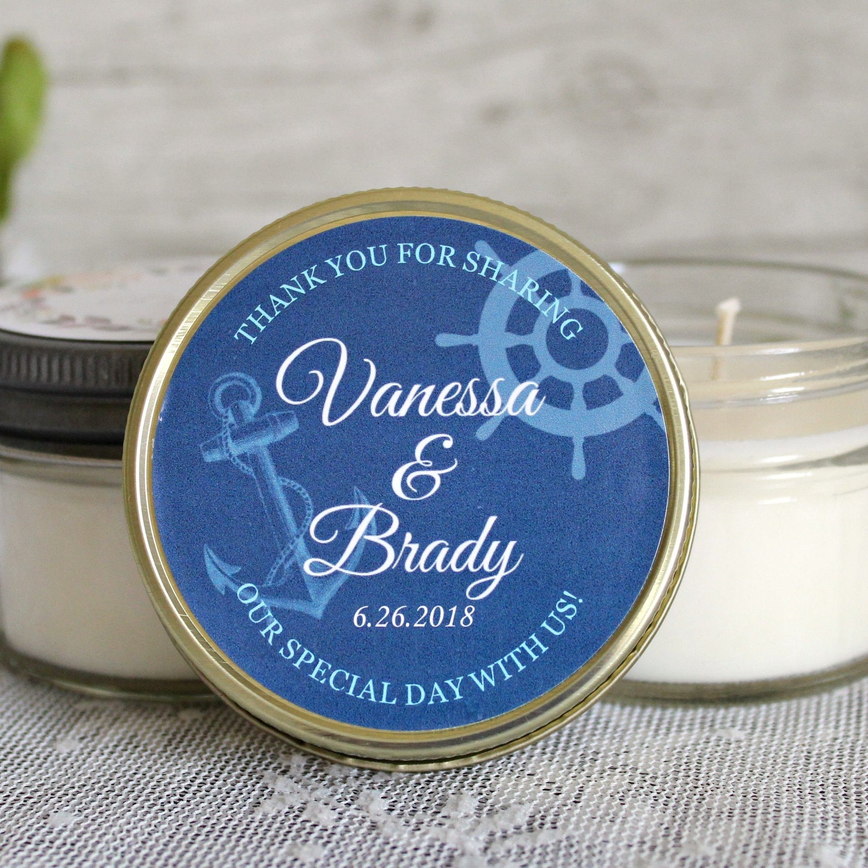 Anchor Wedding Favor