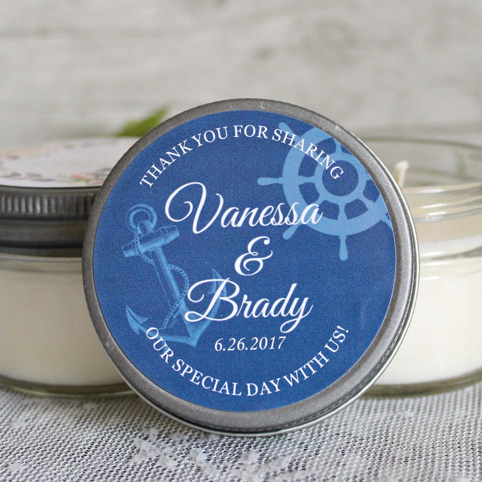 Anchor Wedding Favor