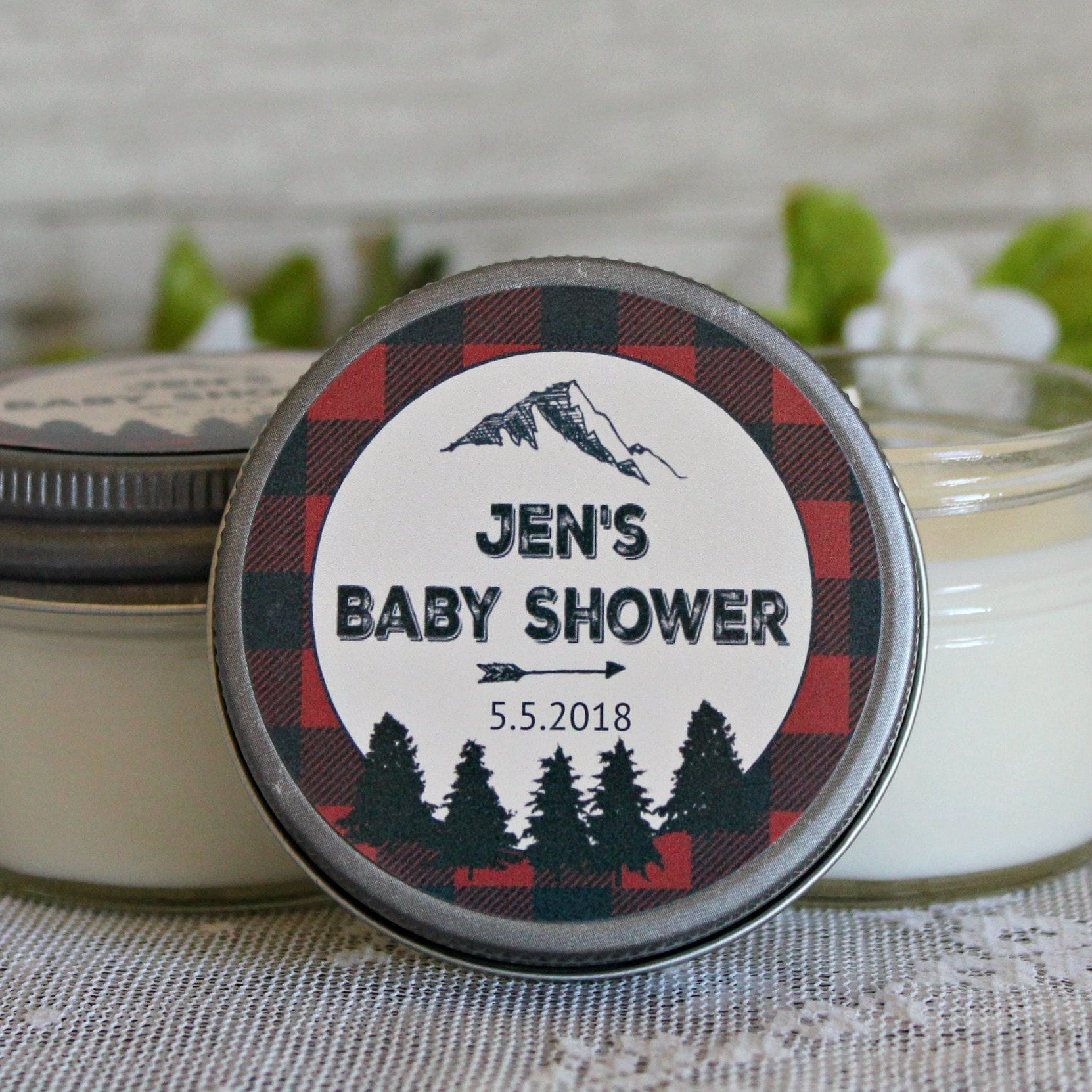 Lumberjack Baby Shower Favor
