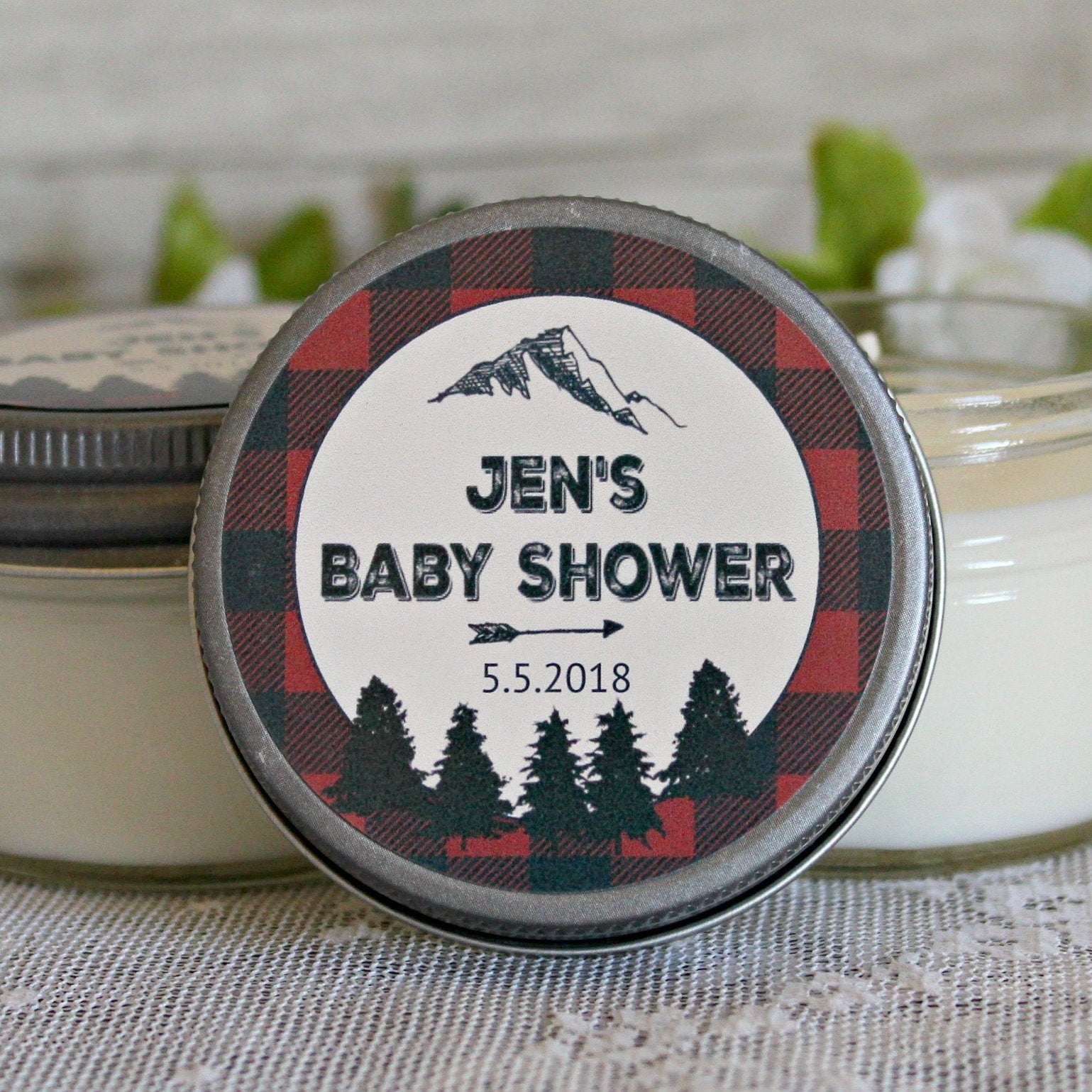 Lumberjack Baby Shower Favor