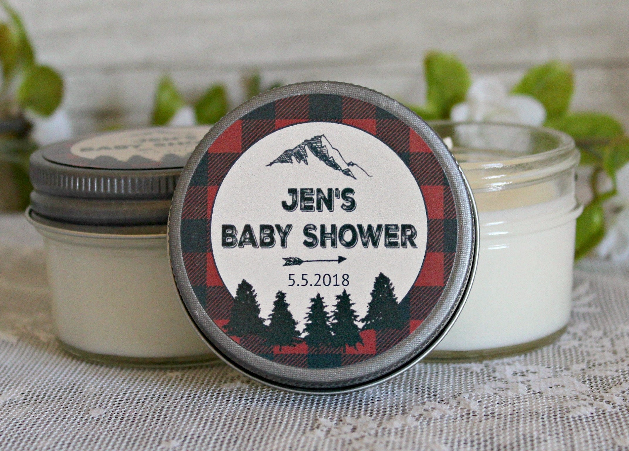 Lumberjack Baby Shower Favor