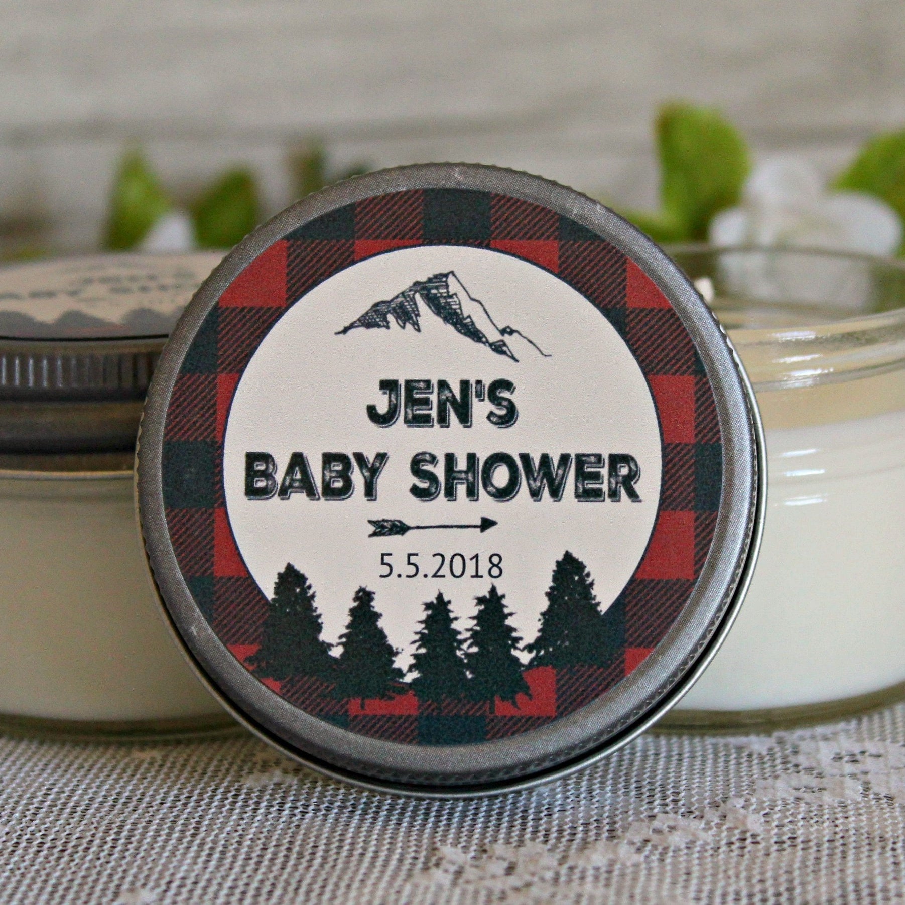 Lumberjack Baby Shower Favor