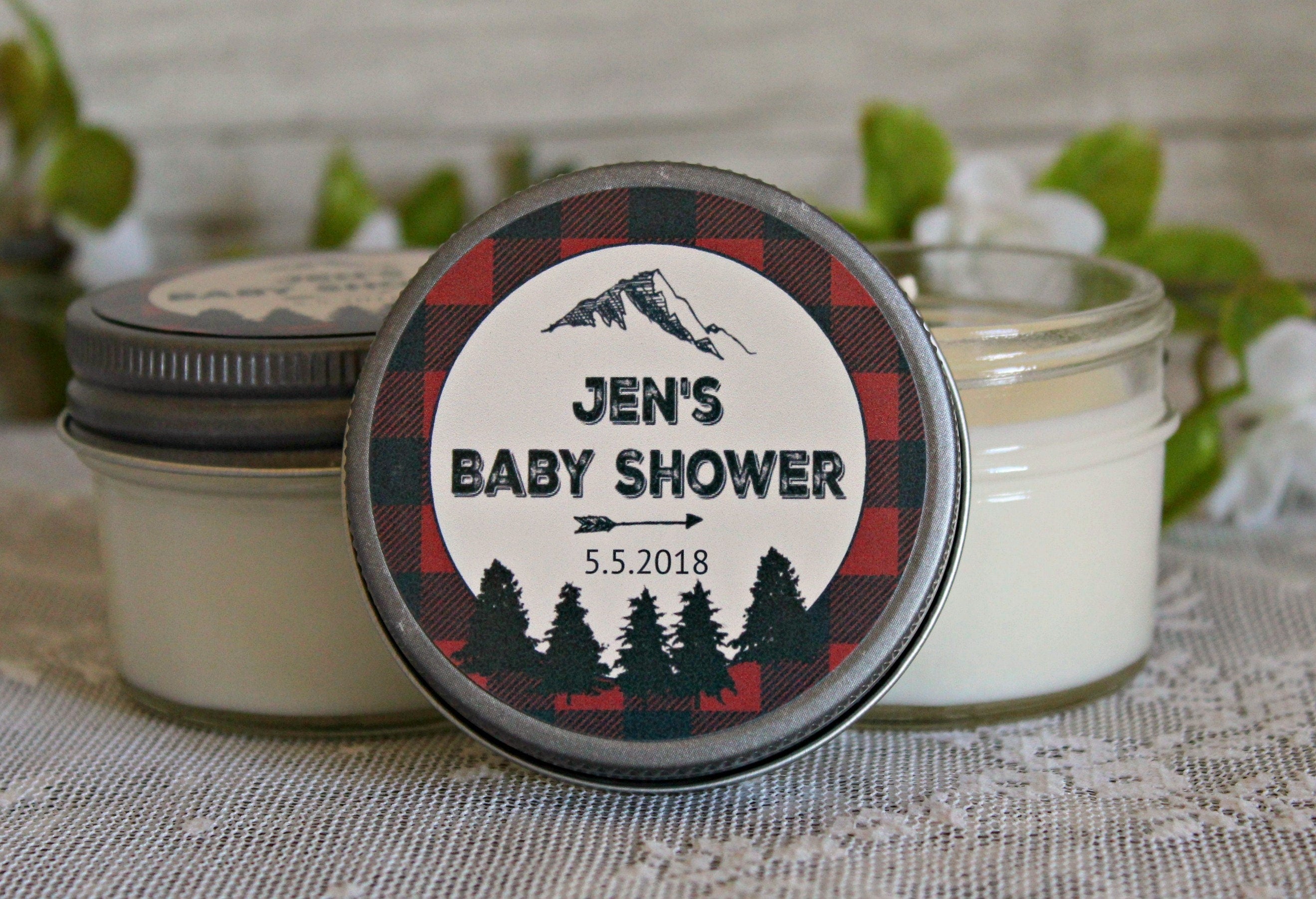 Lumberjack Baby Shower Favor