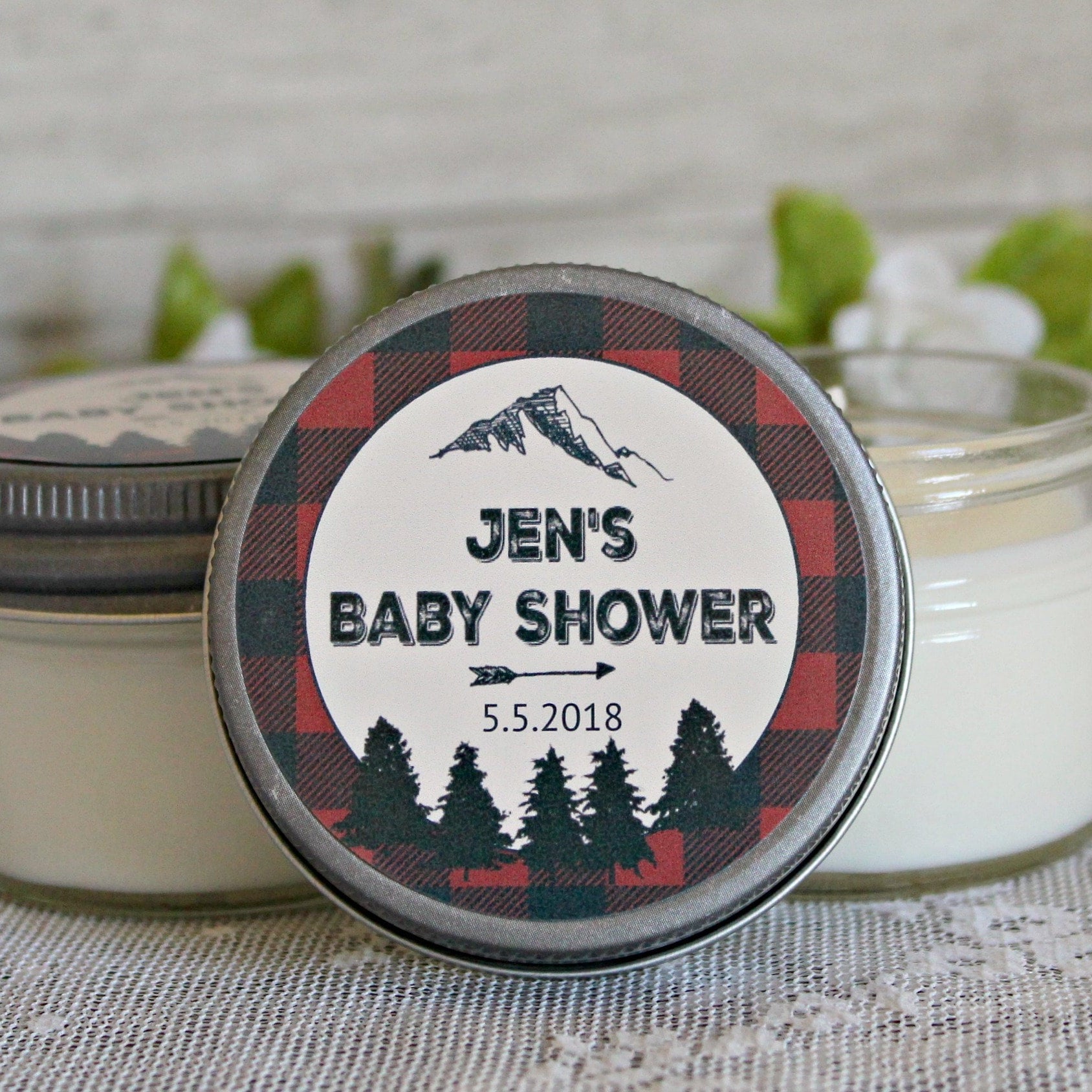 Lumberjack Baby Shower Favor