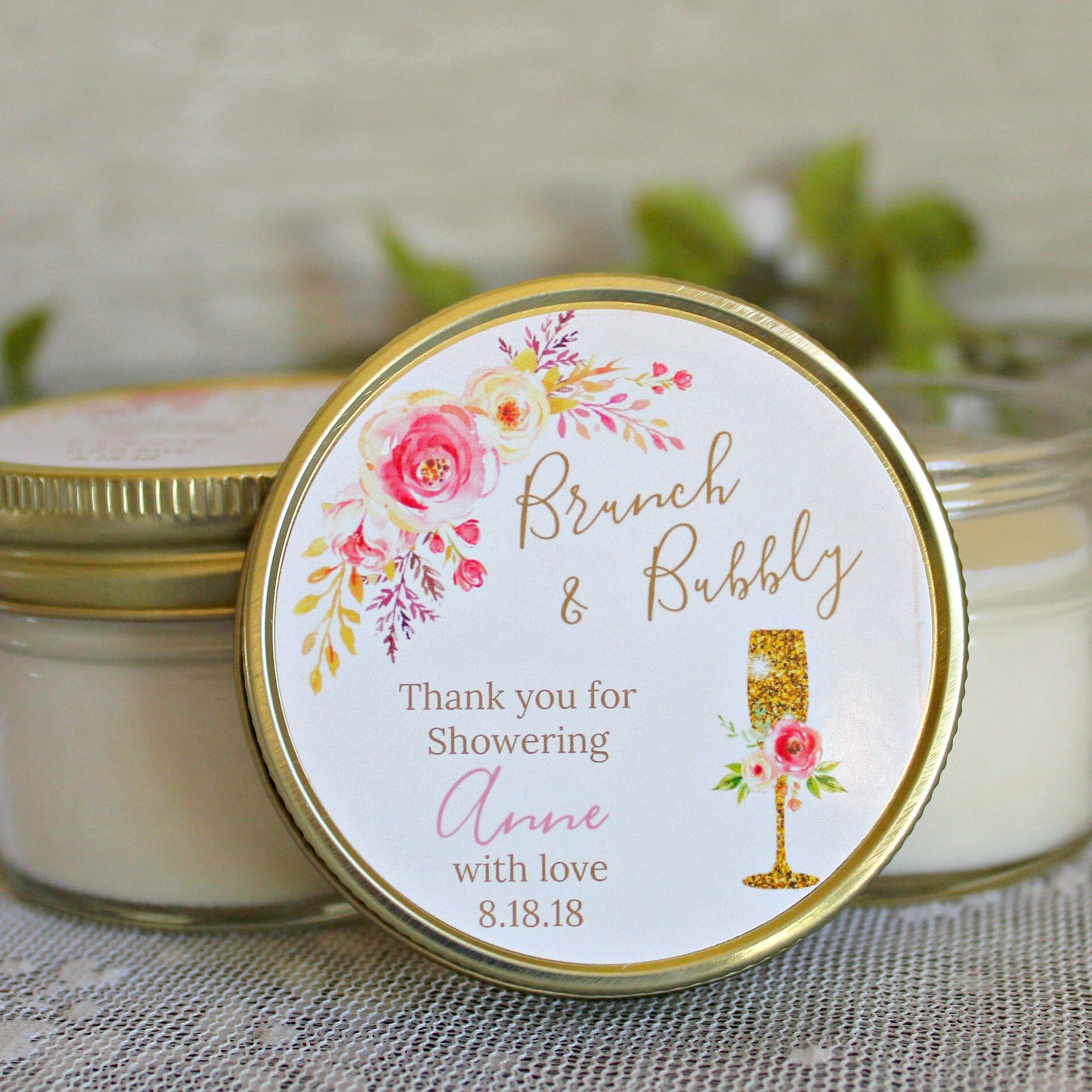 Brunch & Bubbly Bridal Shower Favors