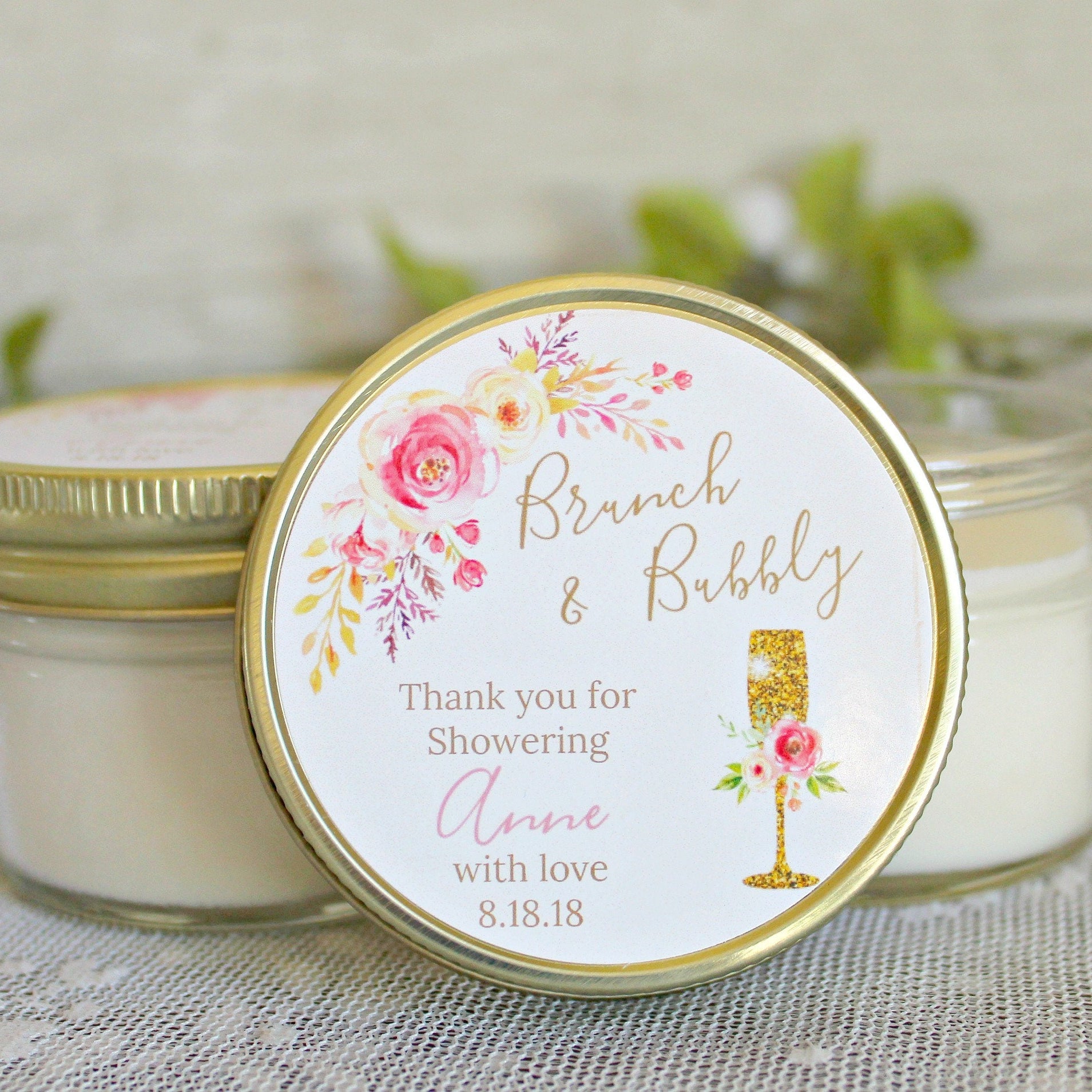 Brunch & Bubbly Bridal Shower Favors