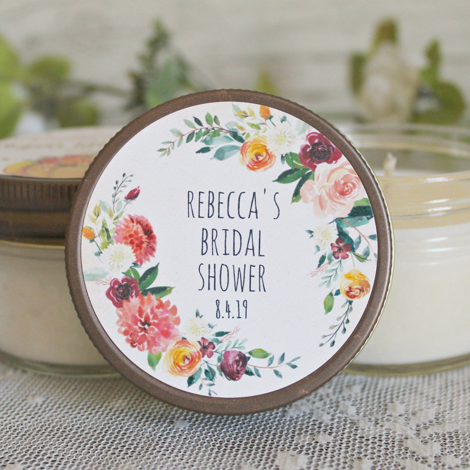 The Blush and Gold Bridal Shower Favors