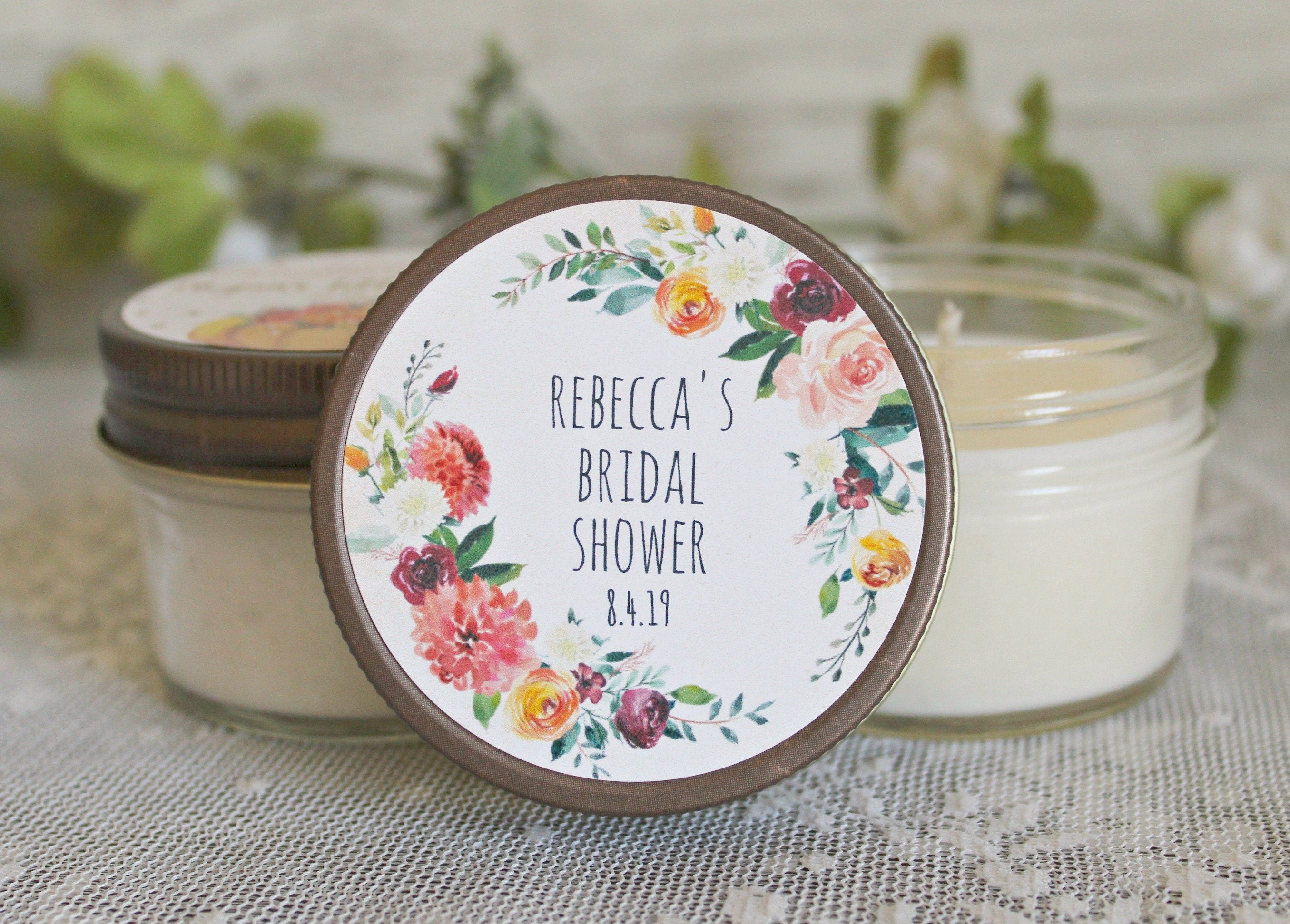 The Blush and Gold Bridal Shower Favors
