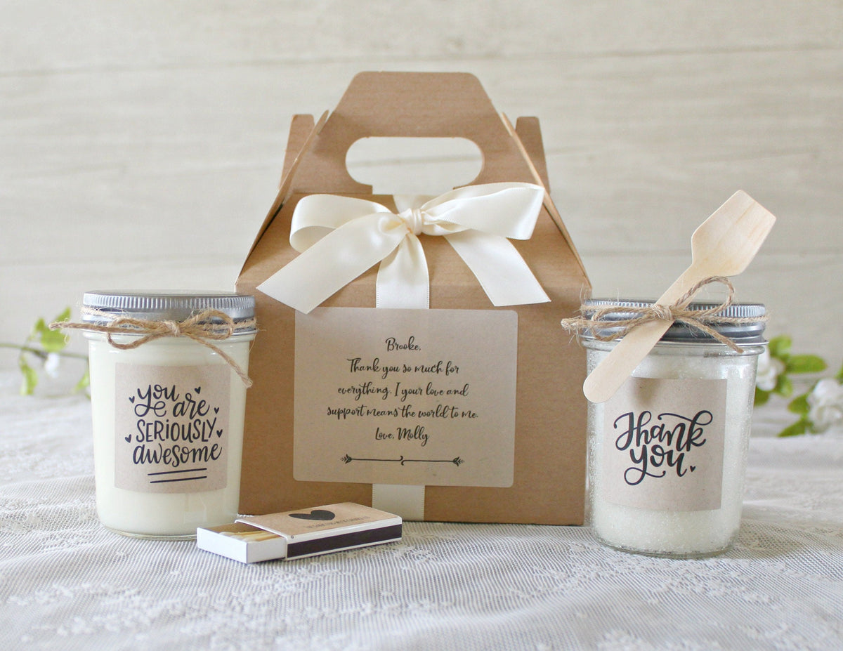 Thank you gift box / Appreciation Gift / Spa Gift Set / Friendship Gift / Thank you gift ideas / Awesome Gift /