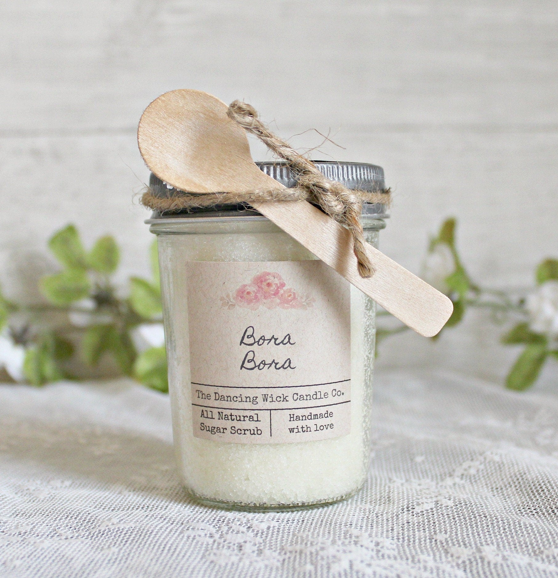 All Natural Handmade Sugar Scrub