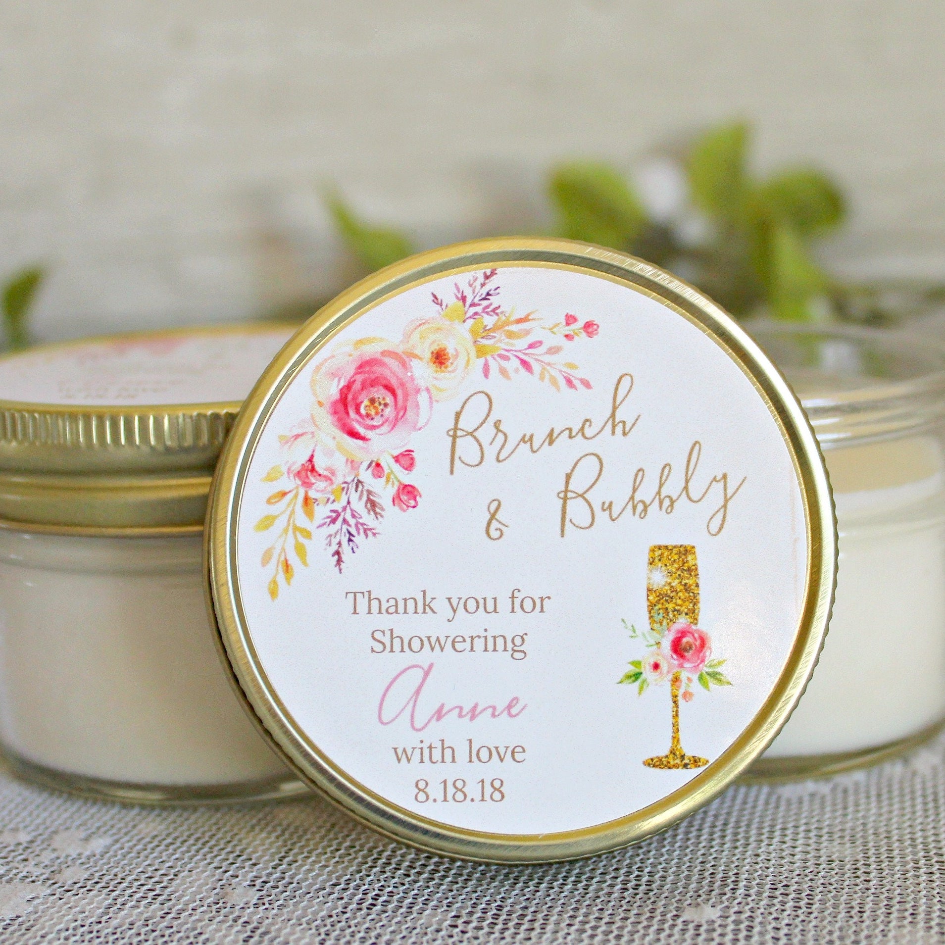 Brunch & Bubbly Bridal Shower Favors