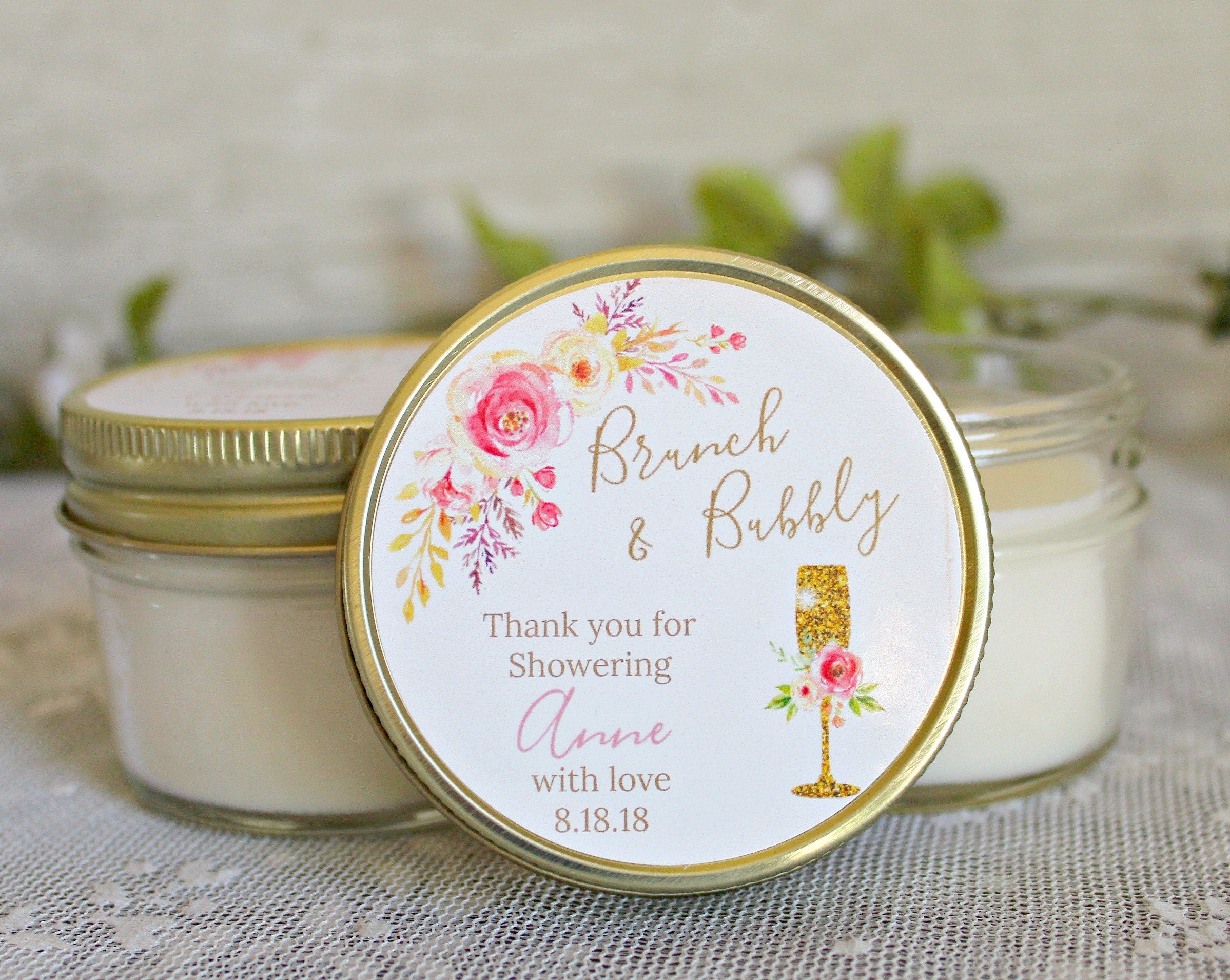 Brunch & Bubbly Bridal Shower Favors