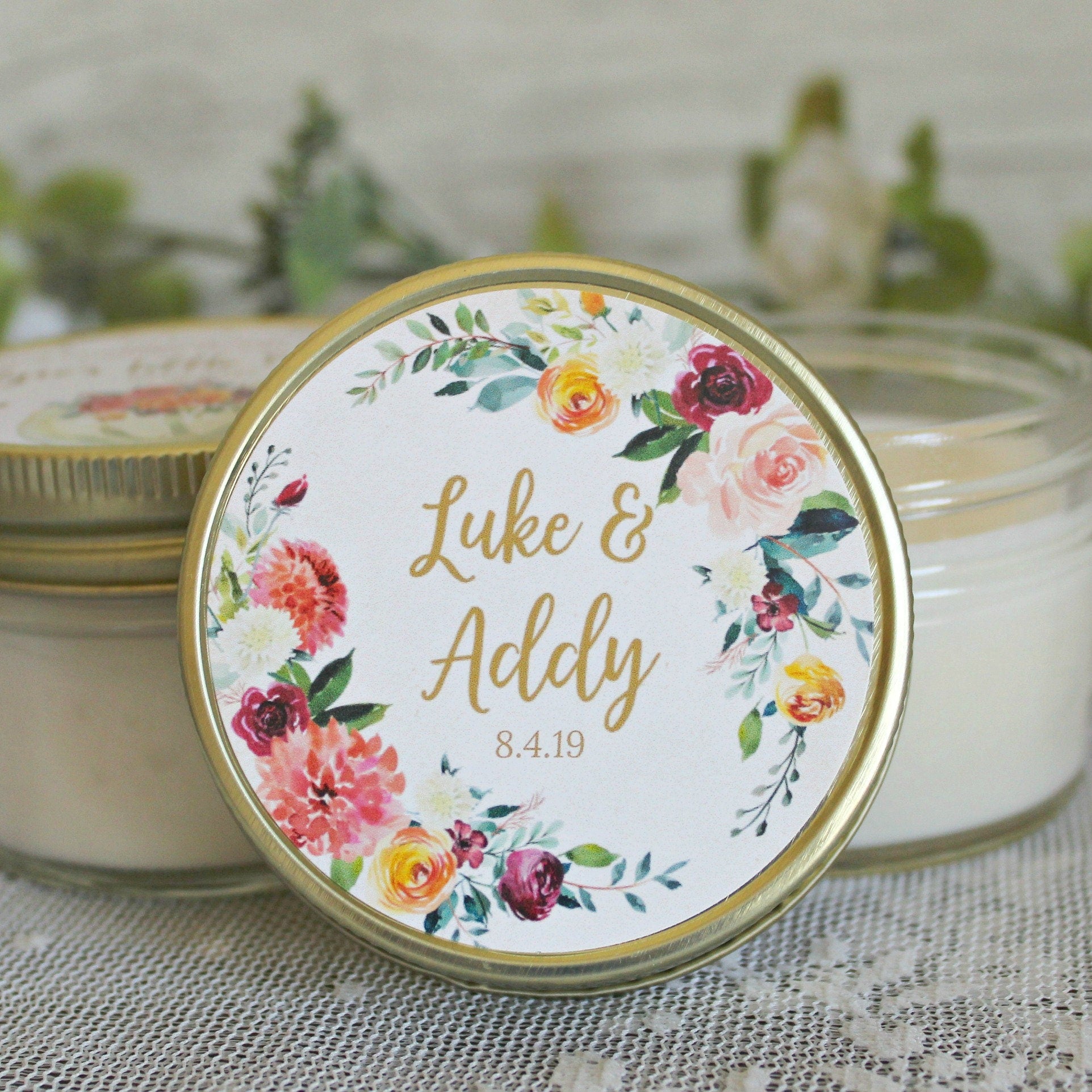 The Blush and Gold Bridal Shower Favors