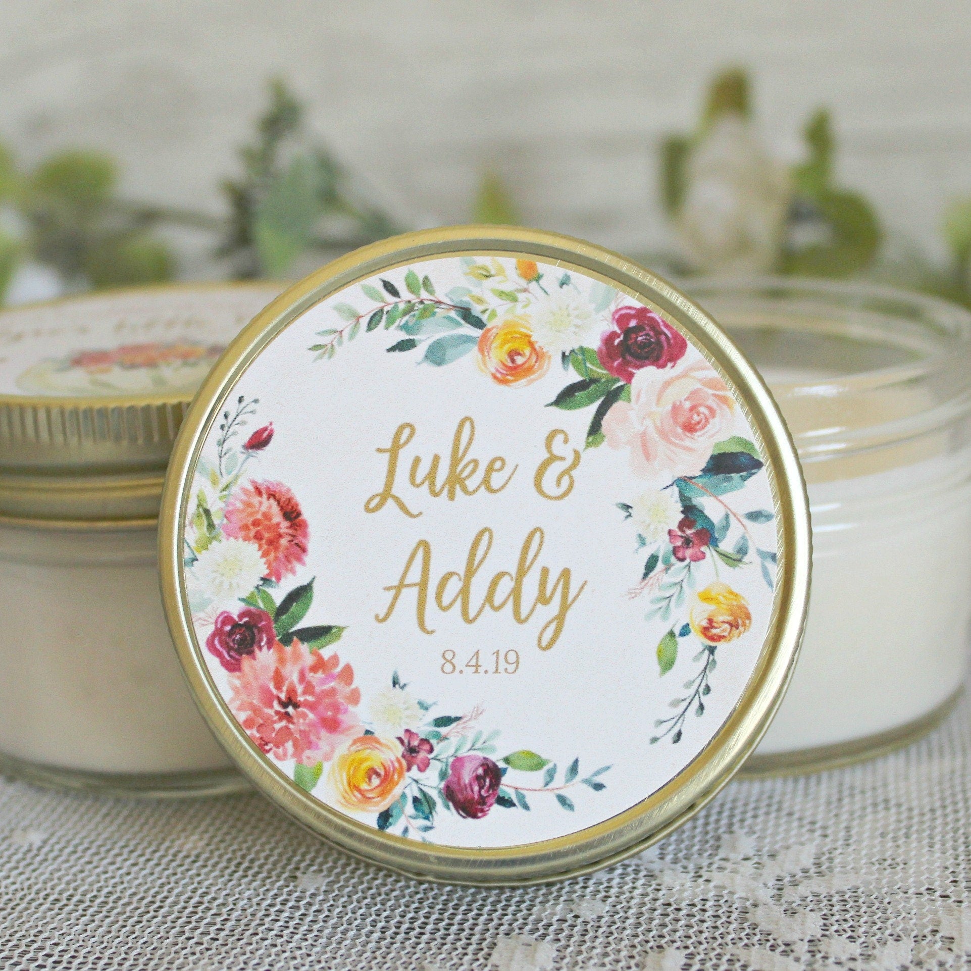 The Blush and Gold Bridal Shower Favors