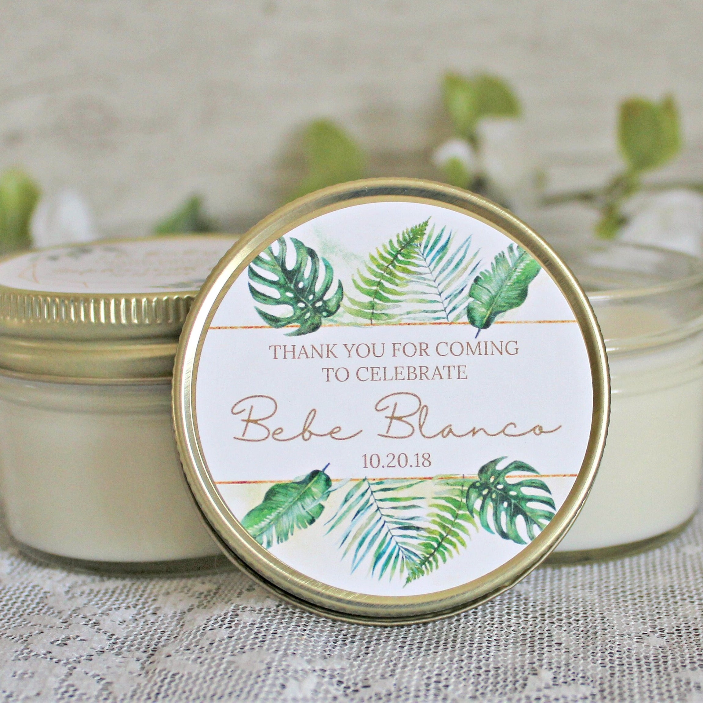 Tropical Baby Shower Favor