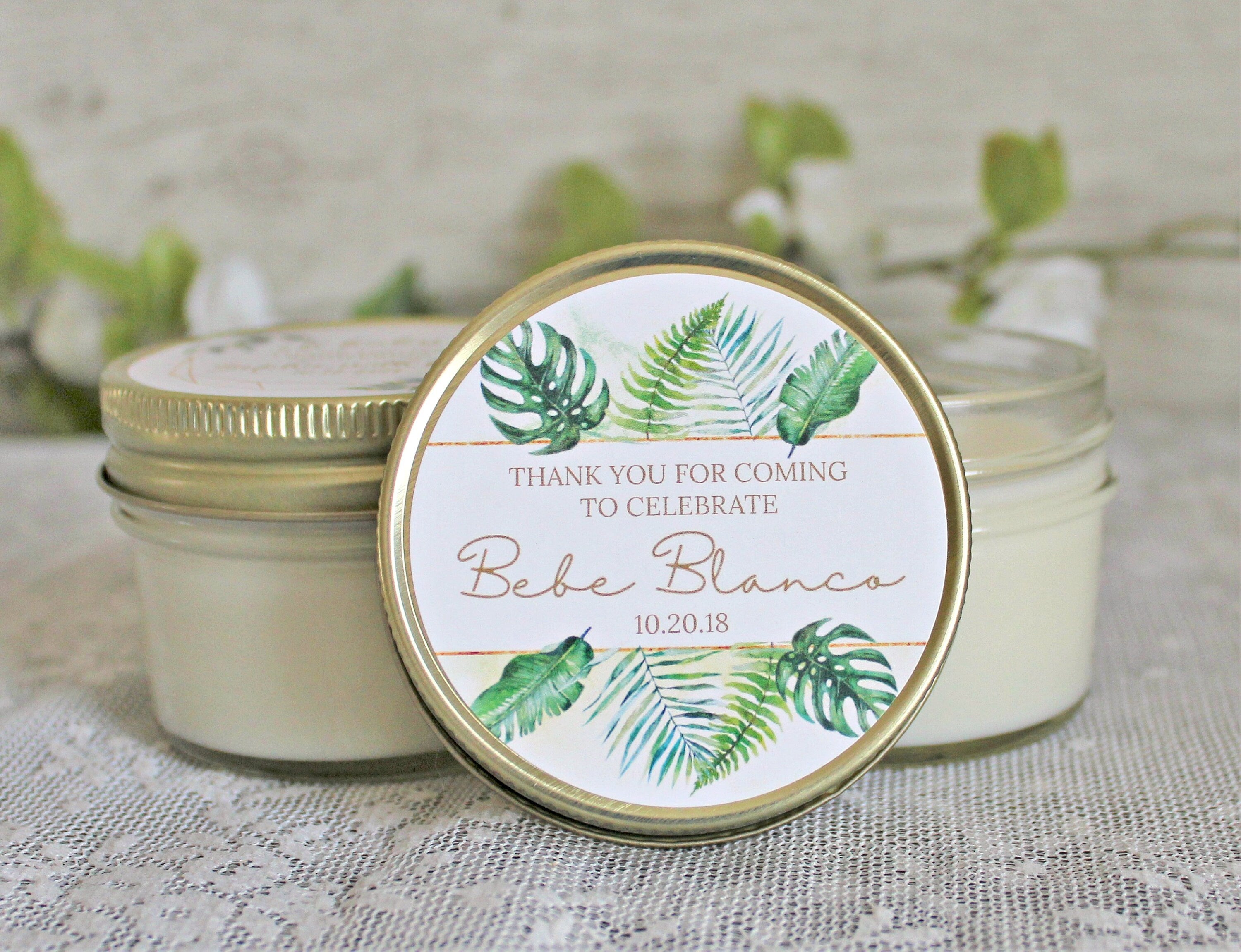 Tropical Baby Shower Favor