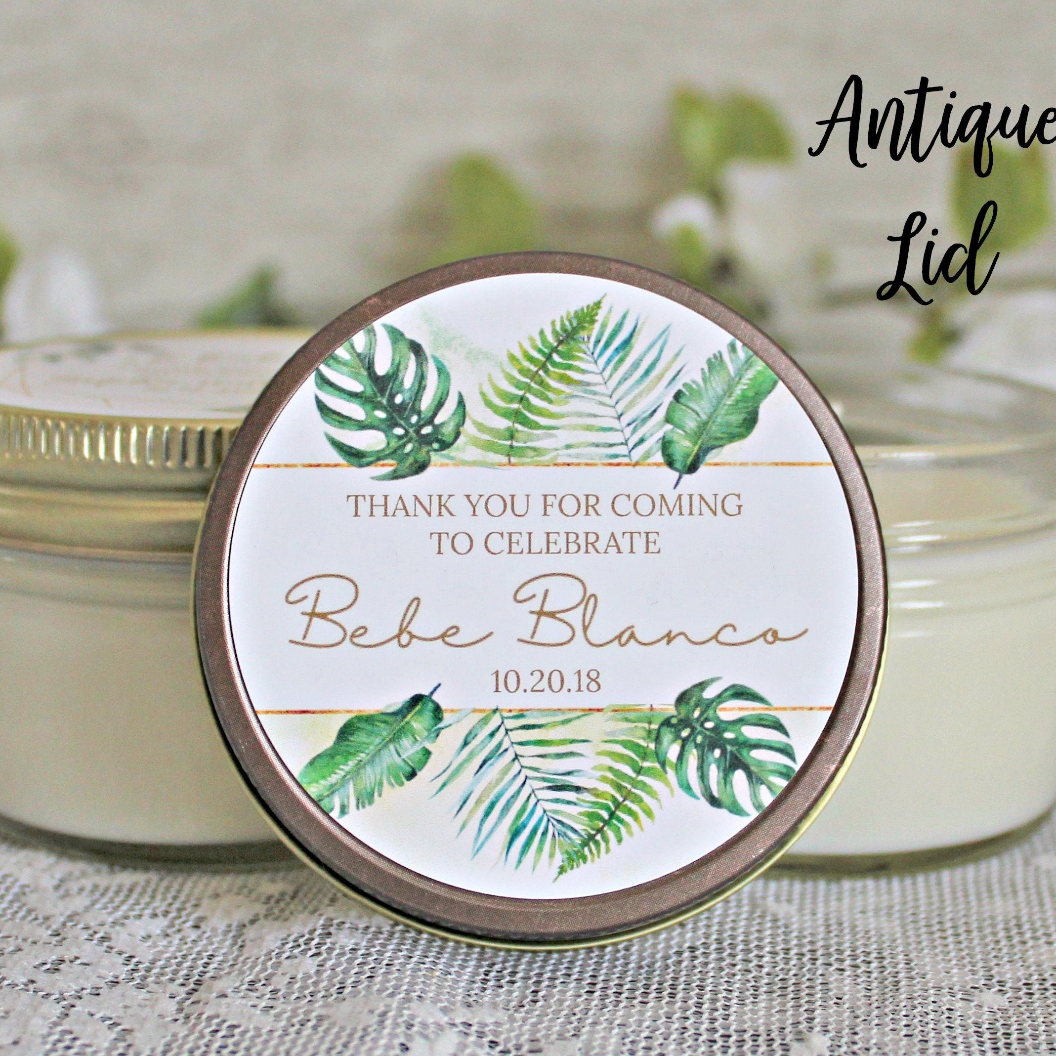 Tropical Baby Shower Favor
