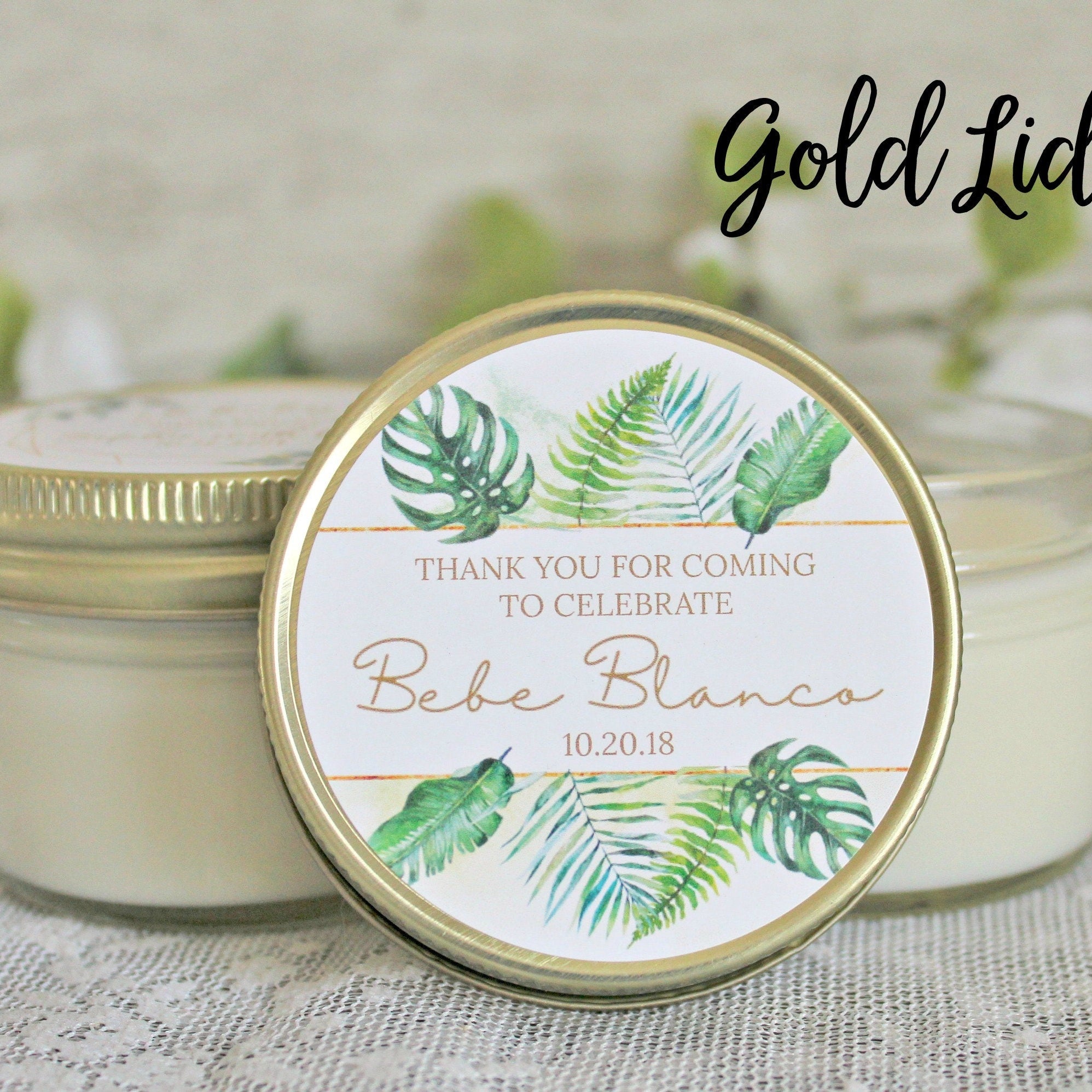 Tropical Baby Shower Favor
