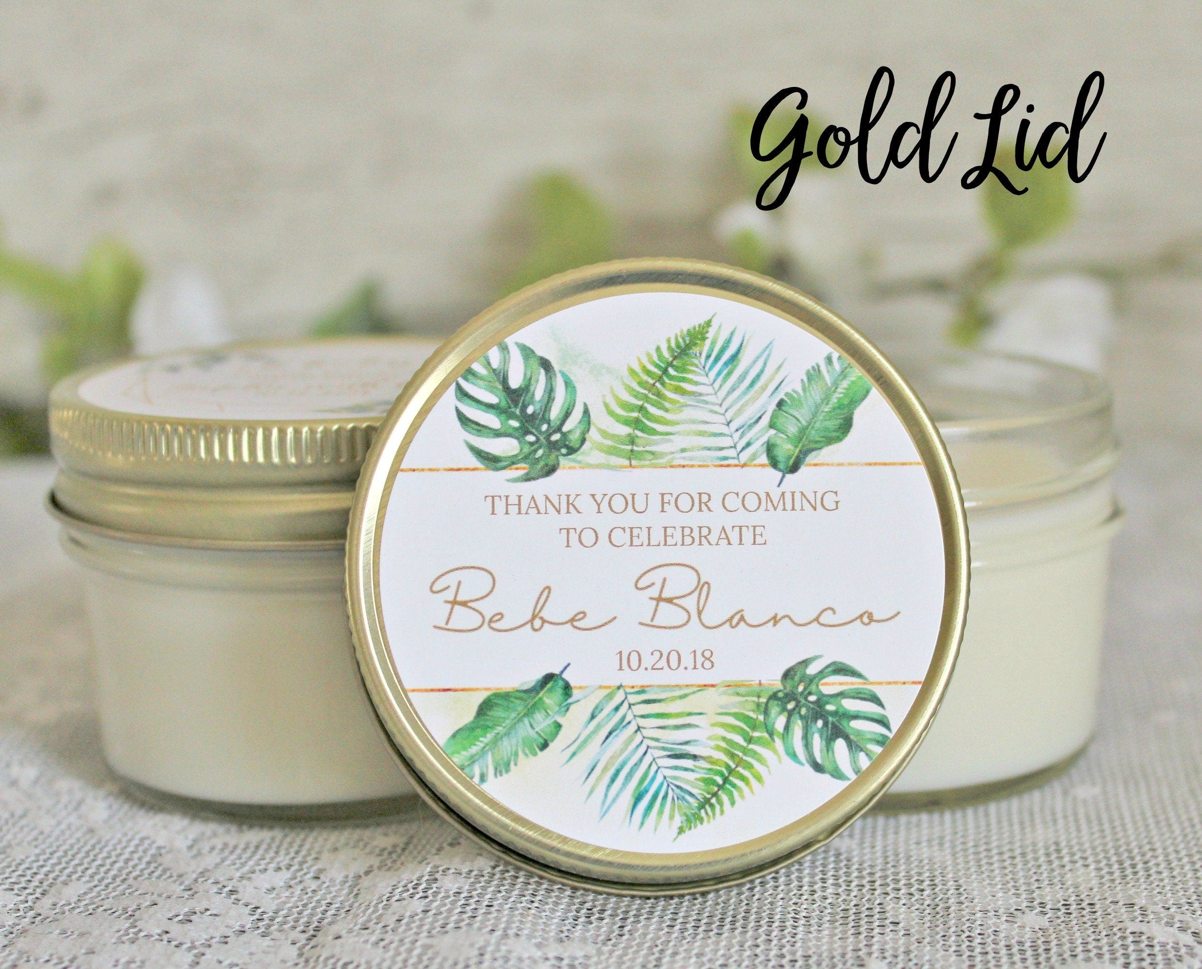 Tropical Baby Shower Favor