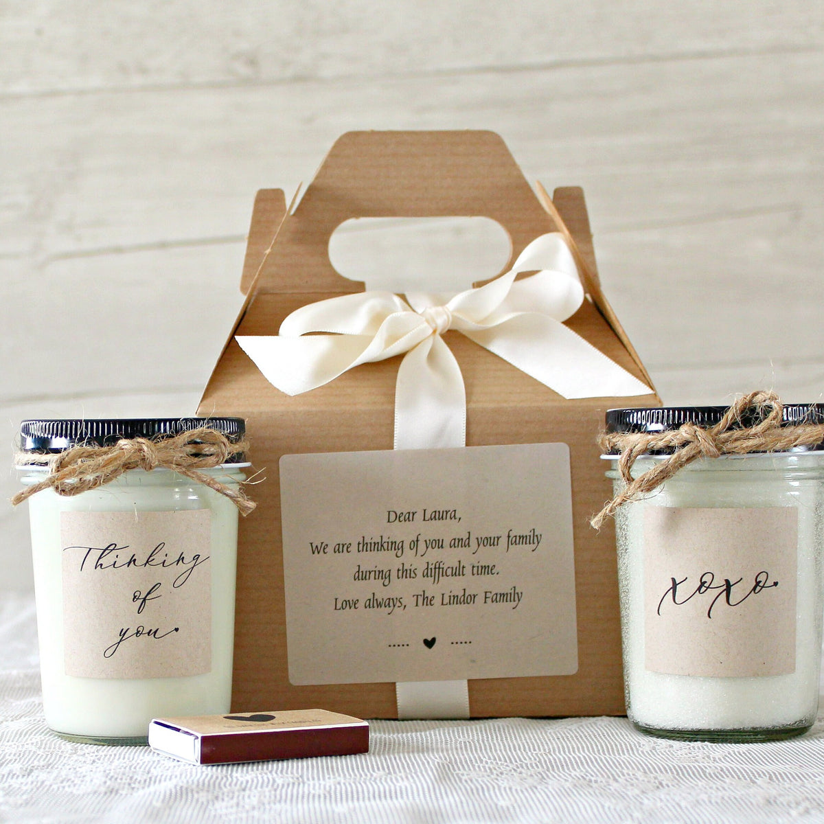 Thinking of you care package / Get Well Gift / Spa Gift Set / Sympathy Gift / I miss you / loss of loved one / miscarriage gift