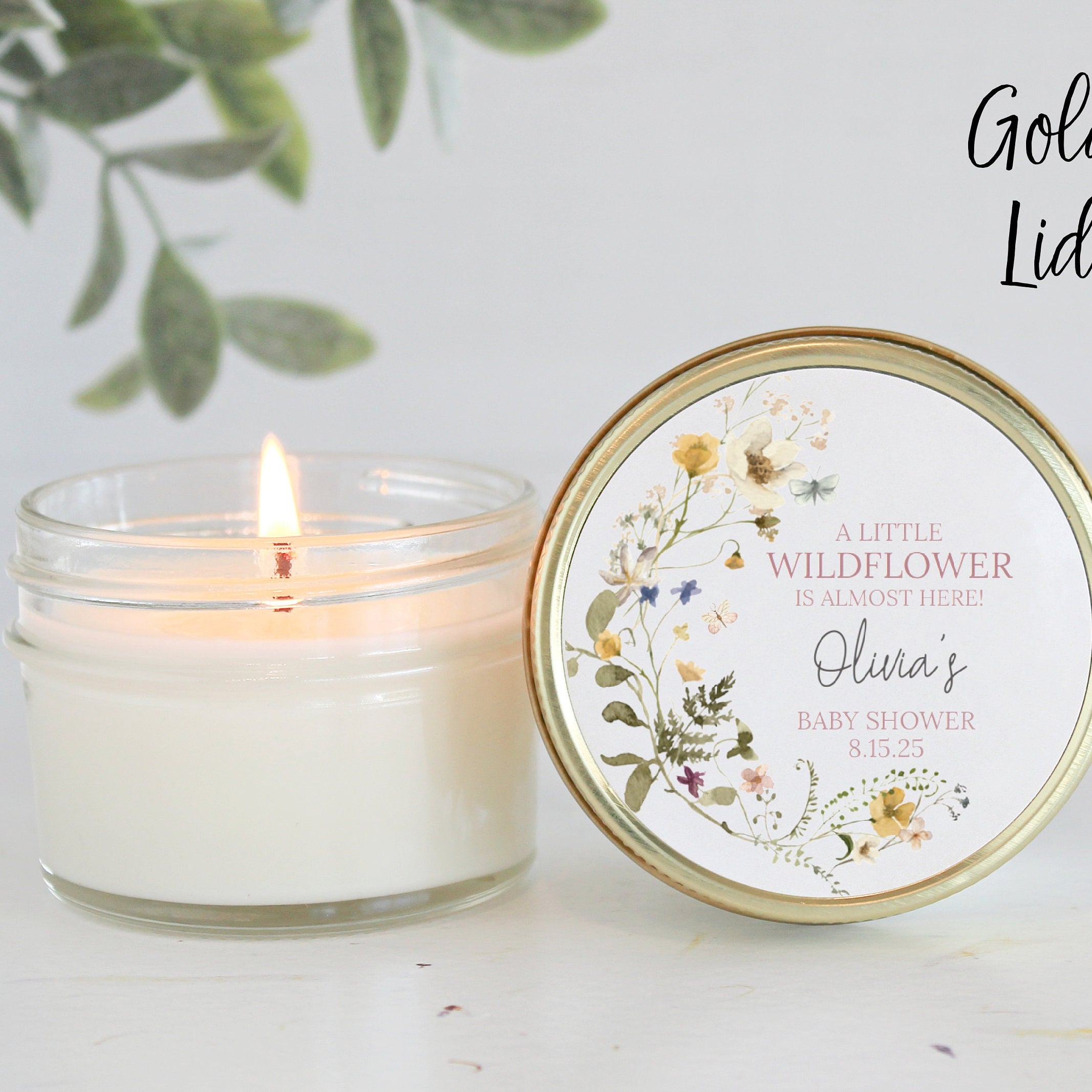 Wildflower Baby Shower Favor