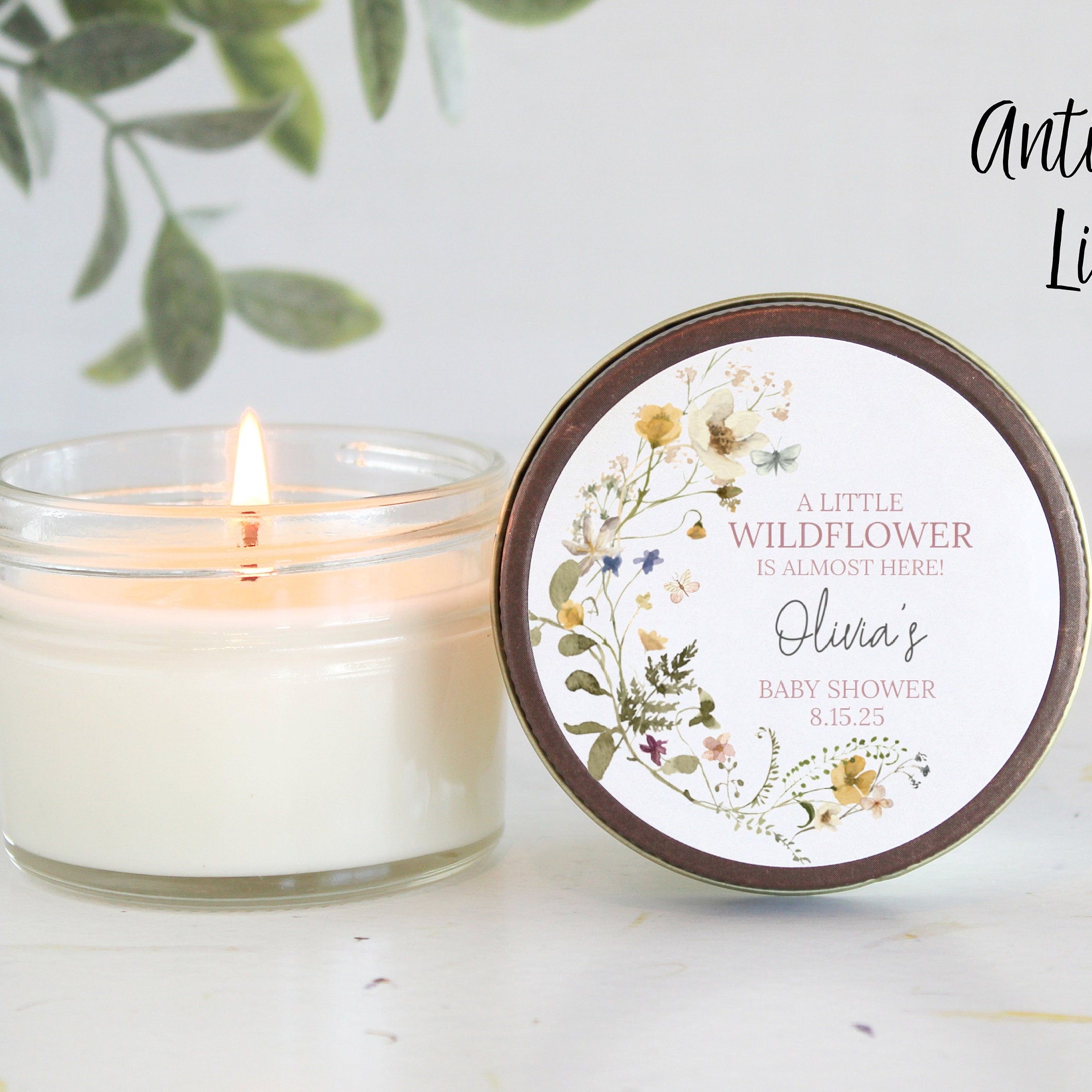 Wildflower Baby Shower Favor