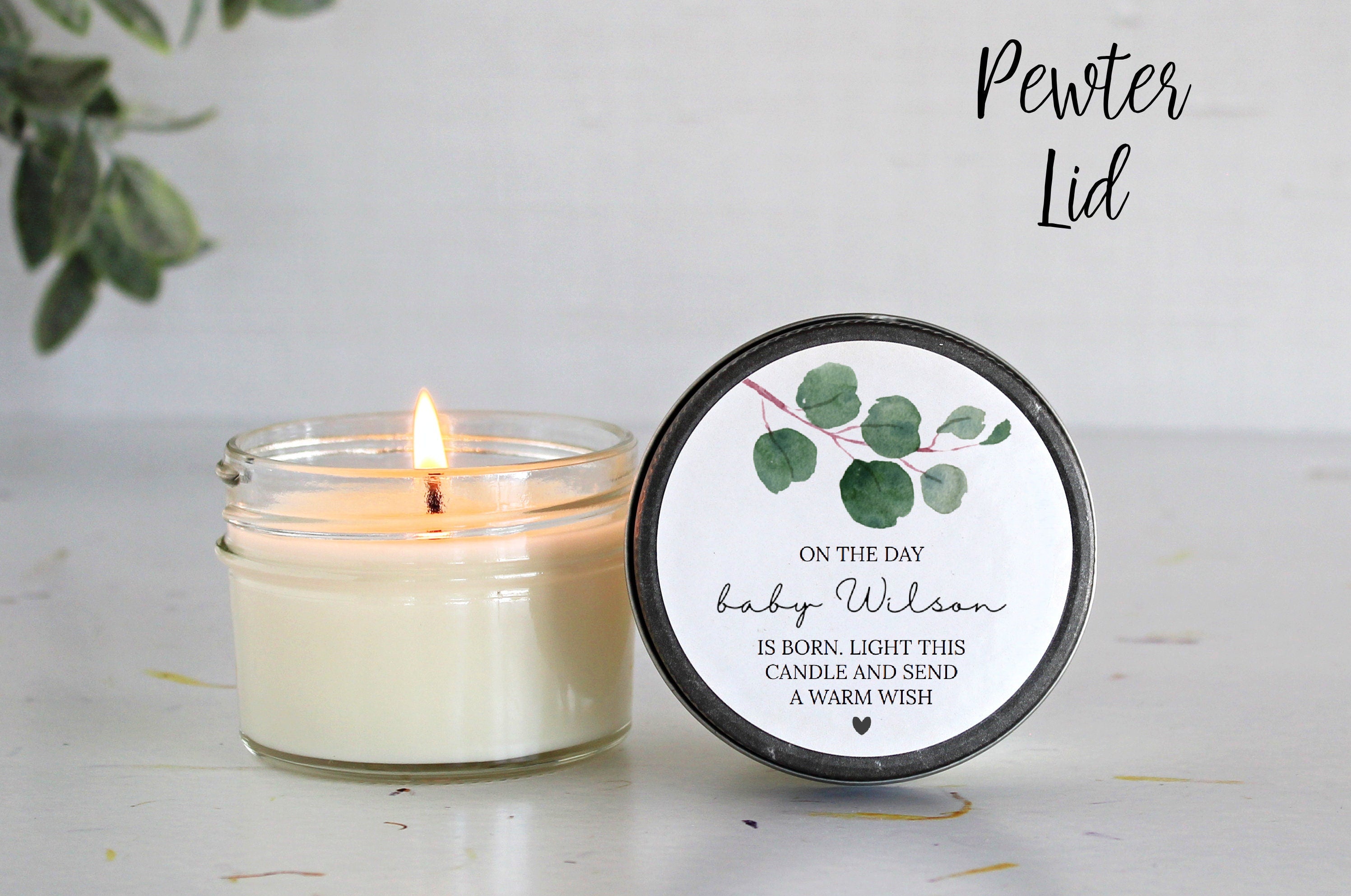 Greenery Baby Shower Poem Favor