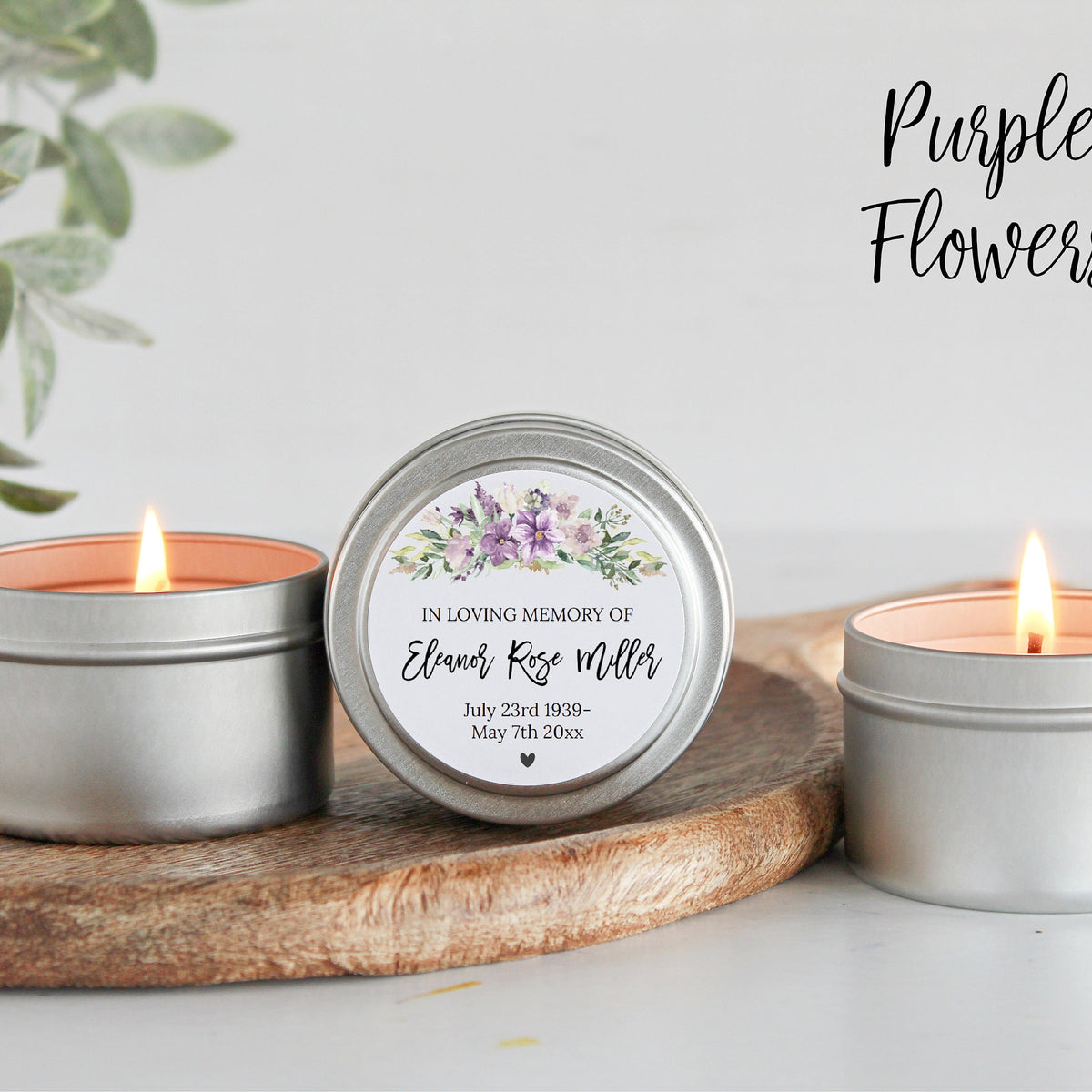 Memorial Service Gift Tins - Set of 10