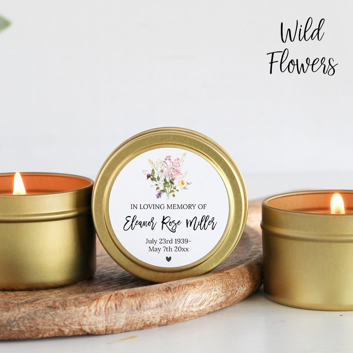 Memorial Service Gift Tins - Set of 10