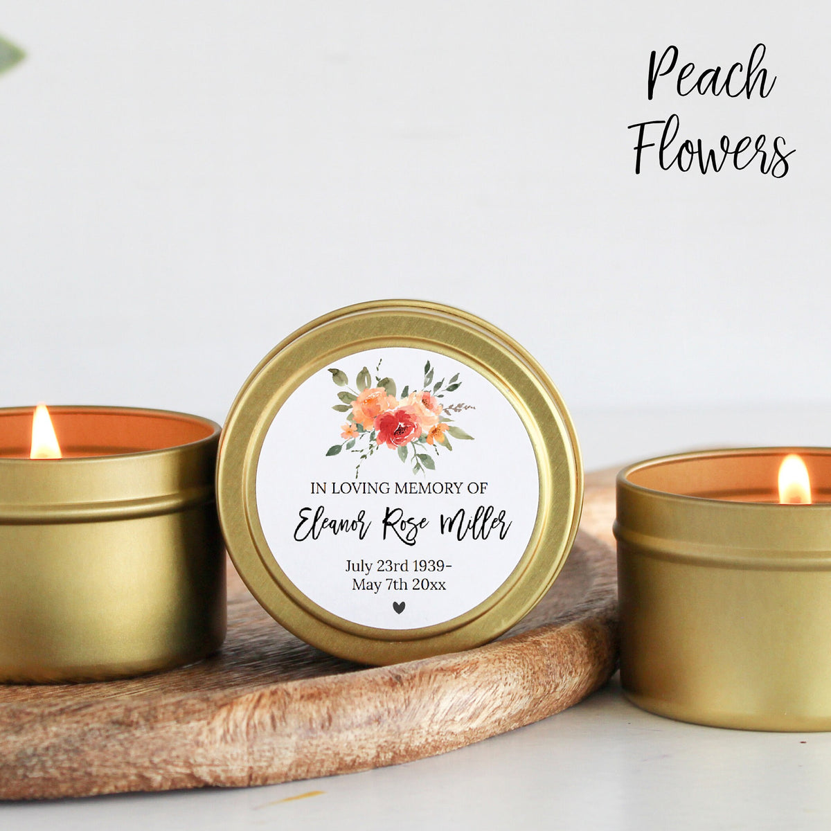 Memorial Service Gift Tins - Set of 10