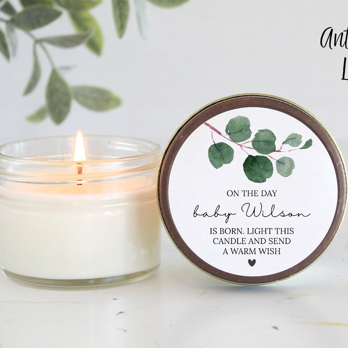 Eucalyptus Baby Shower Favors