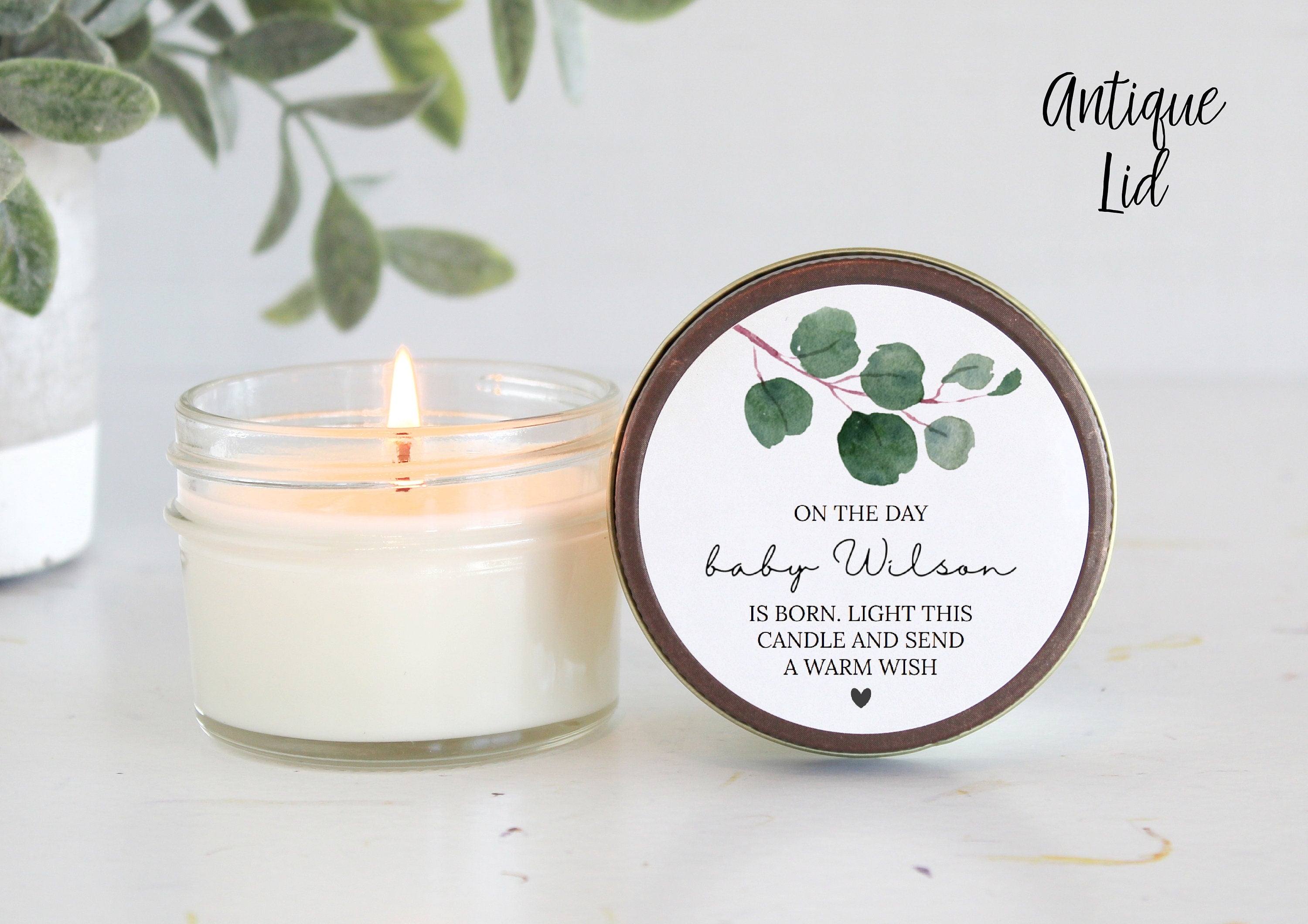 Eucalyptus Baby Shower Favors