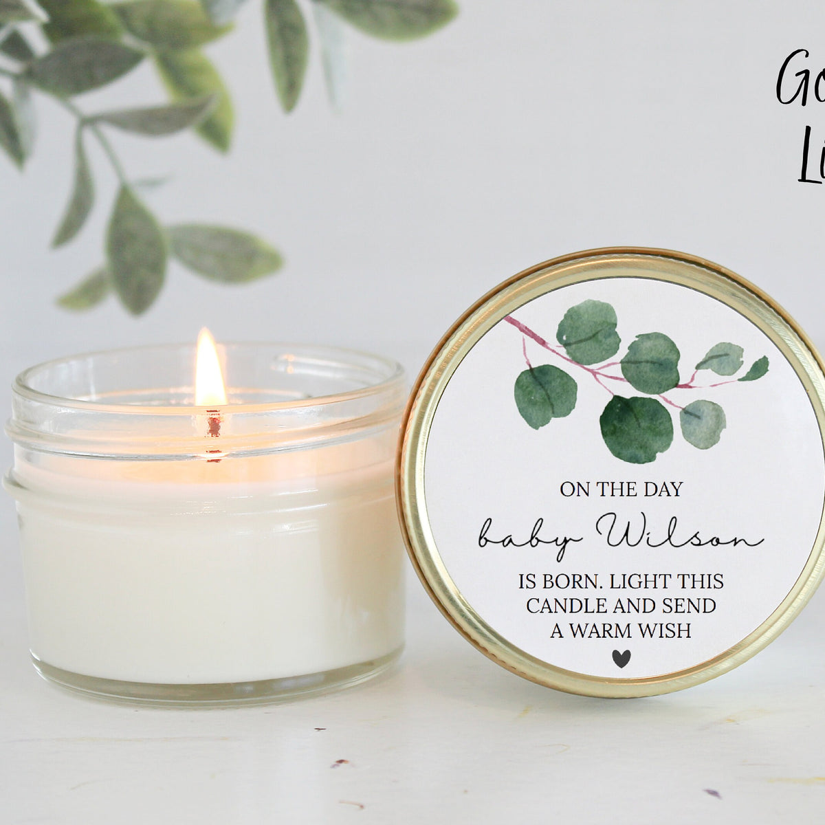 Eucalyptus Baby Shower Favors