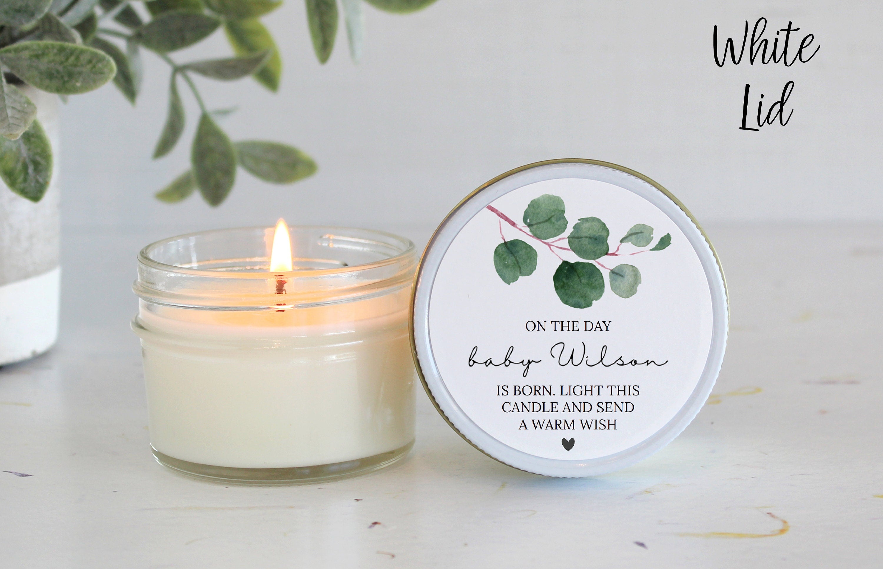 Eucalyptus Baby Shower Favors
