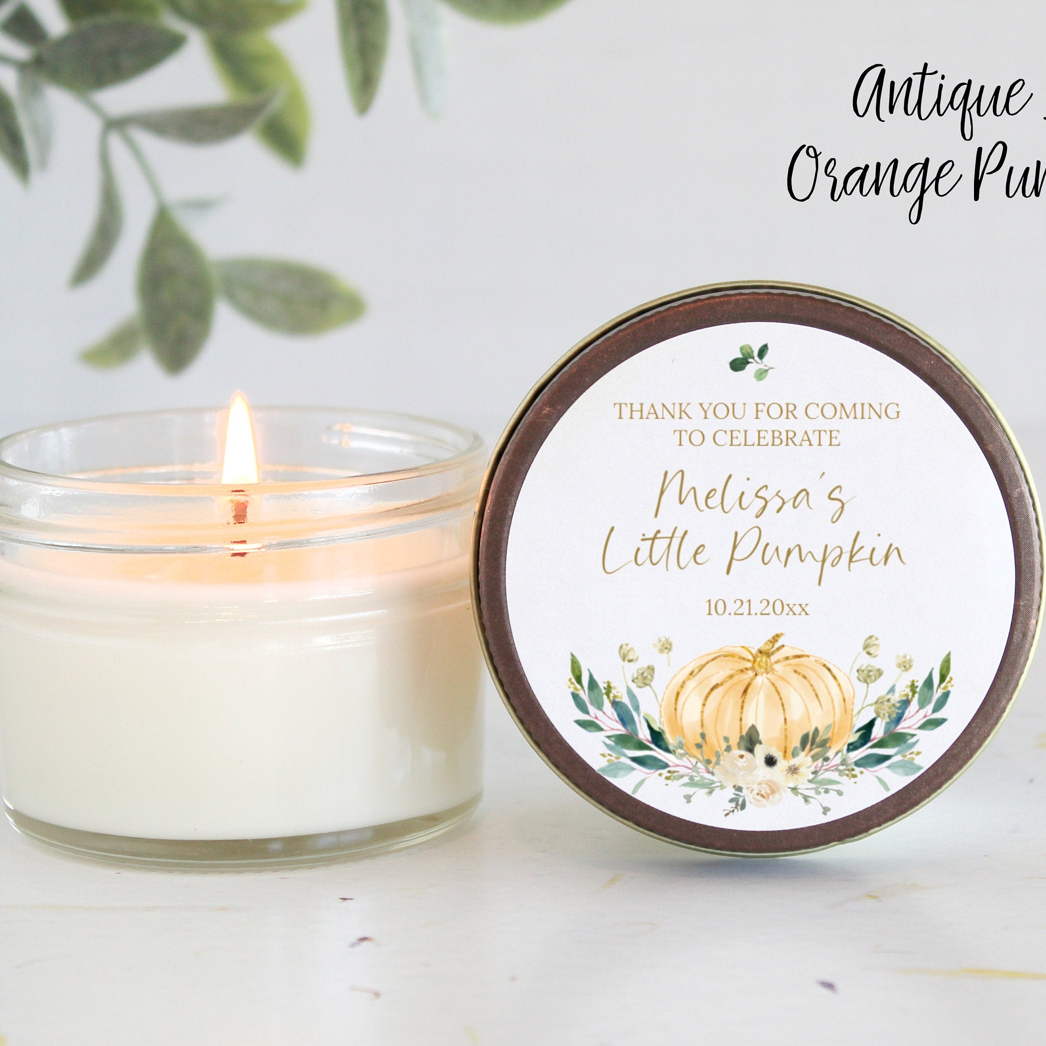 Little Pumpkin Favor