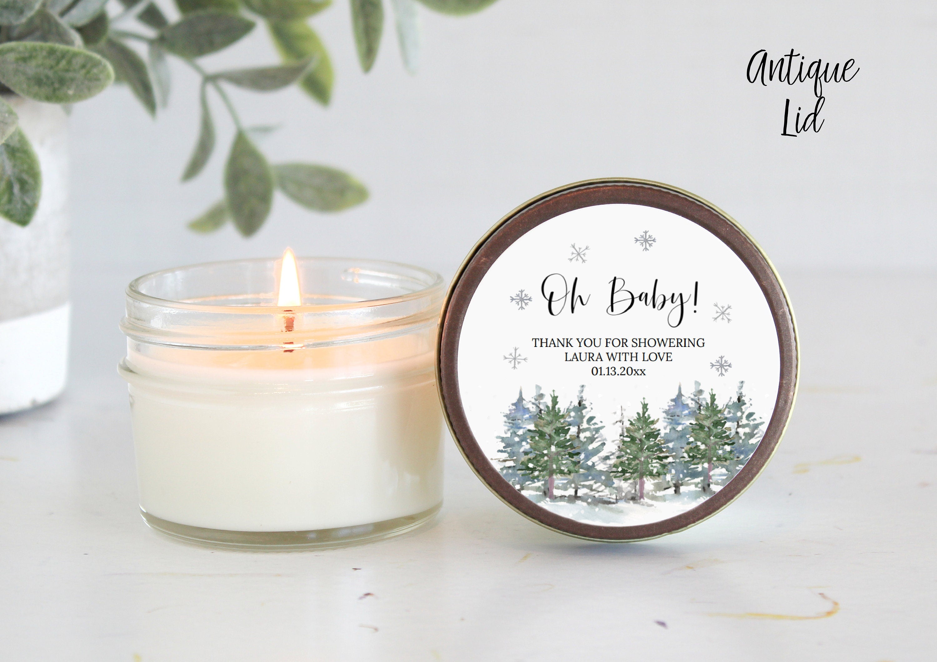 Winter Baby Shower Favor