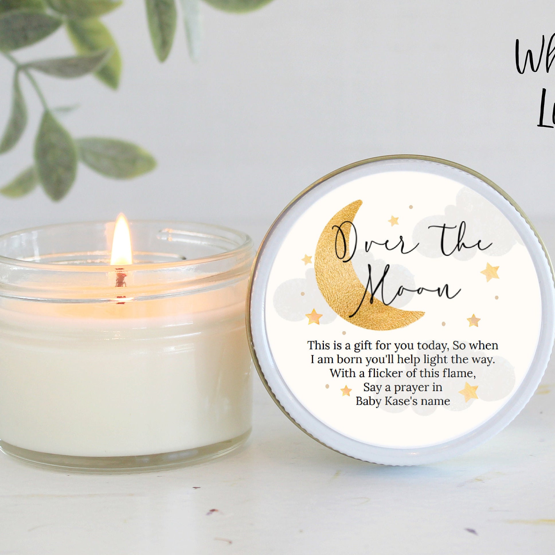 Over the Moon Baby Shower Favors
