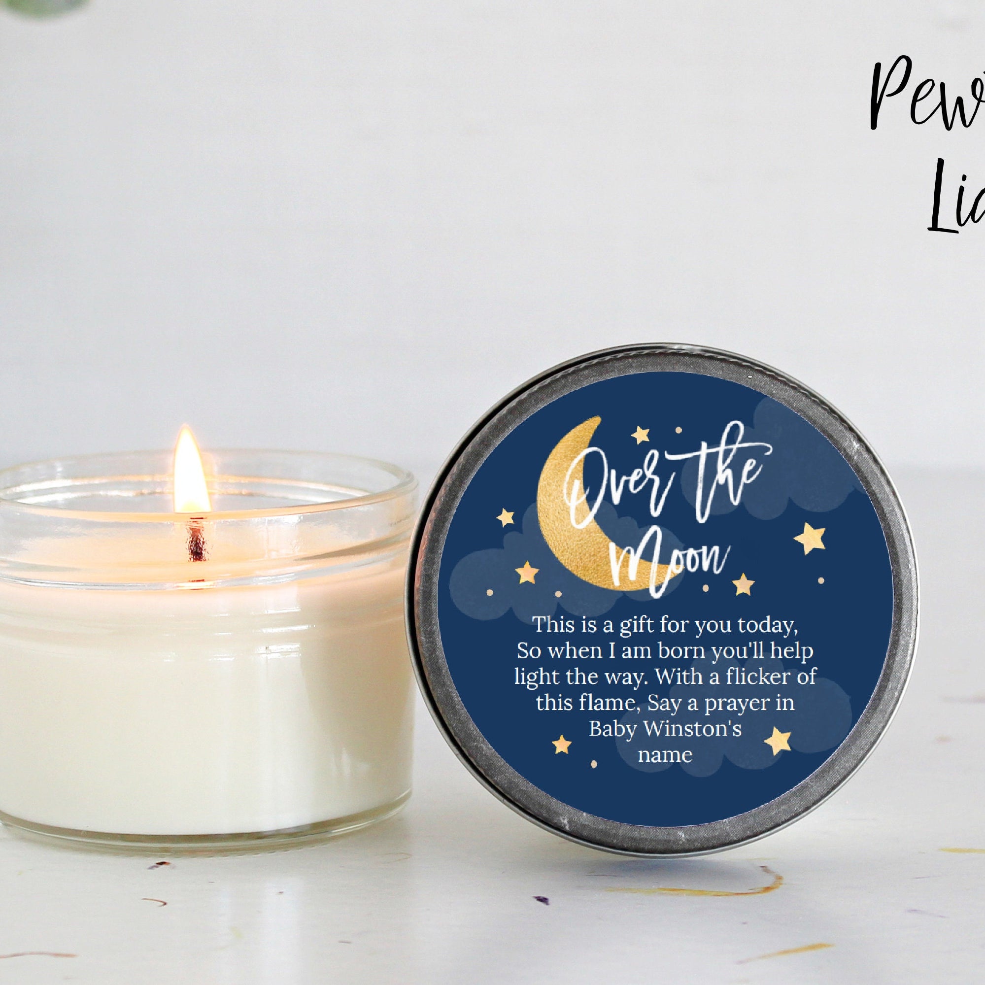 Over the Moon Baby Shower Favors