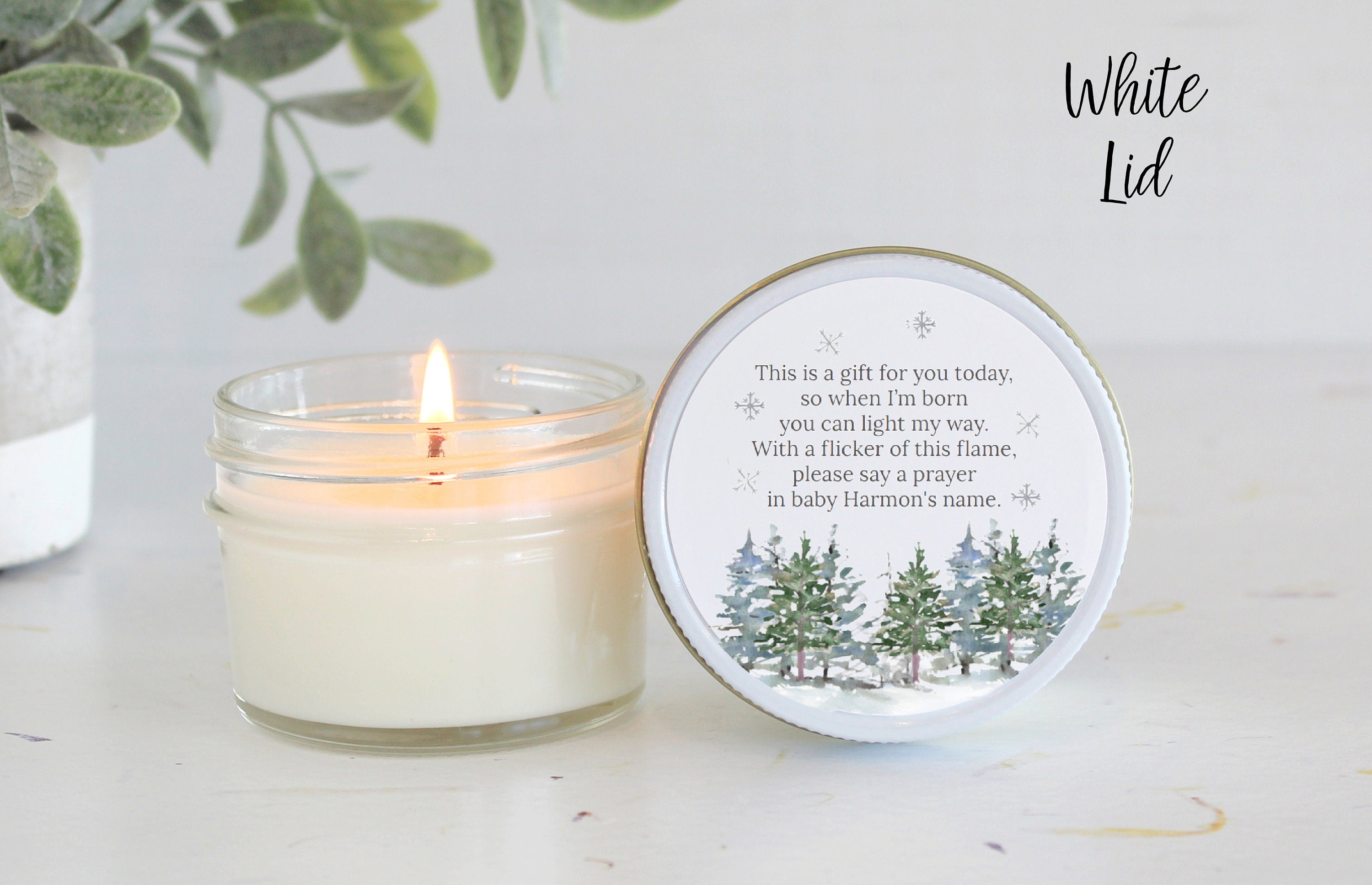 Winter Baby Shower Favor