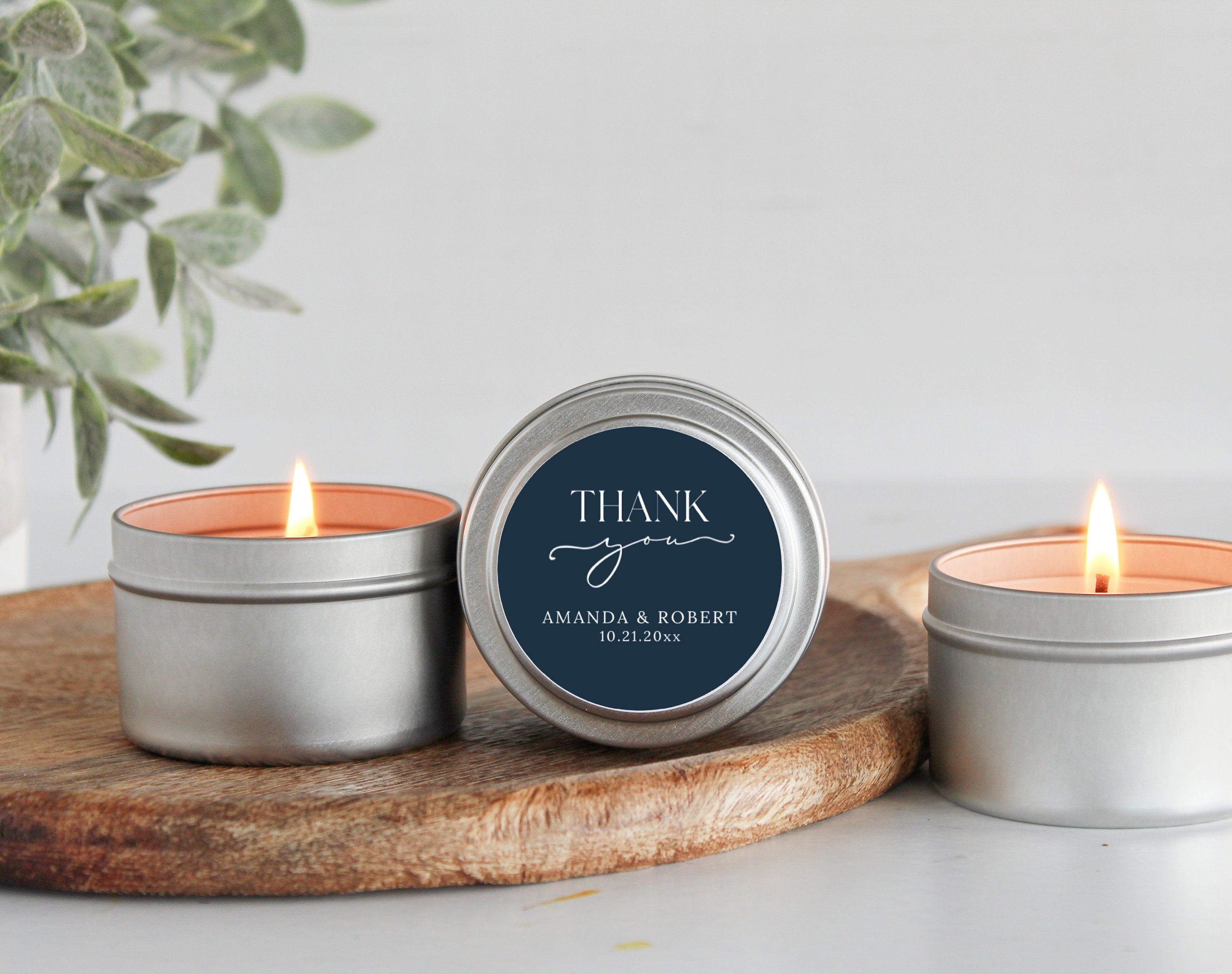 Thank You Tin Favor-Set Of 10