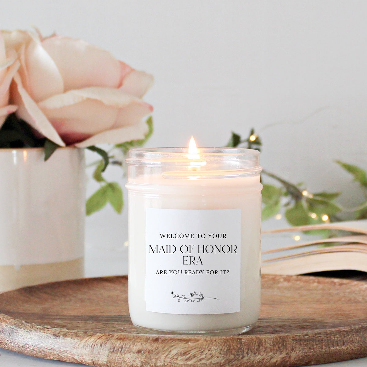Welcome to Your Bridesmaid Era Candle