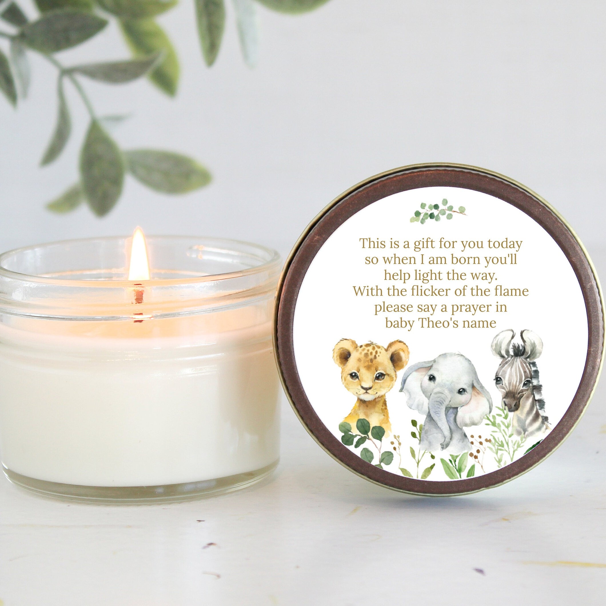 Safari Baby Shower Favors