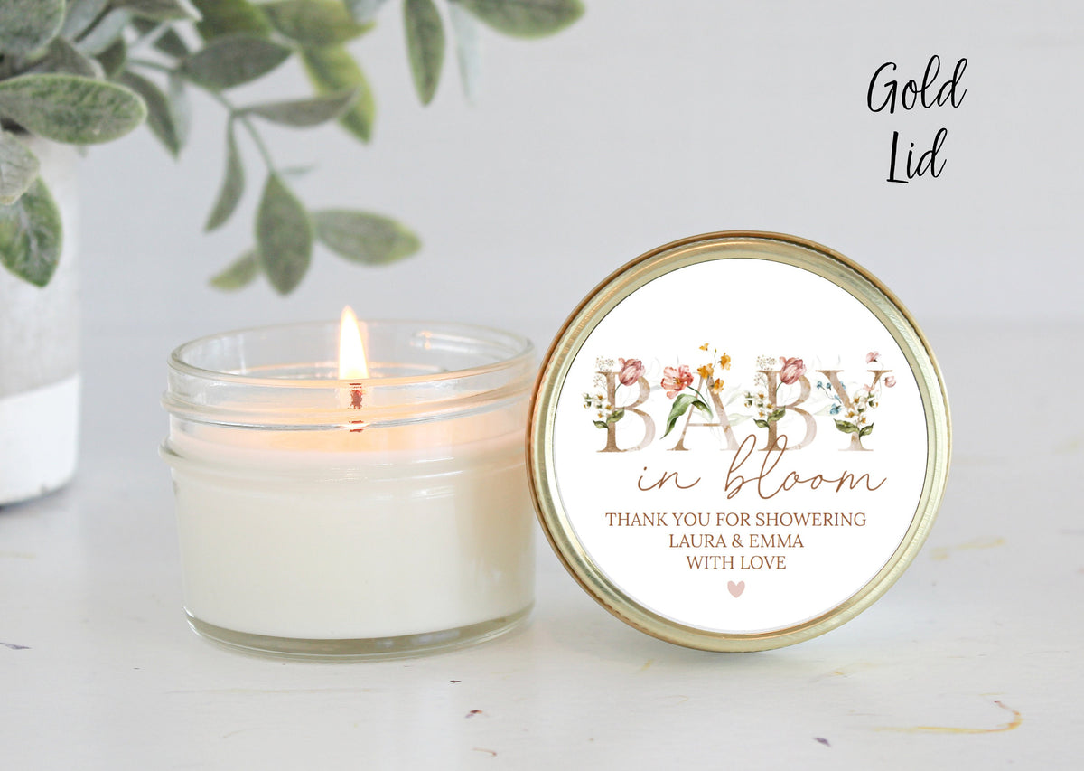 Baby in Bloom Baby Shower Favors