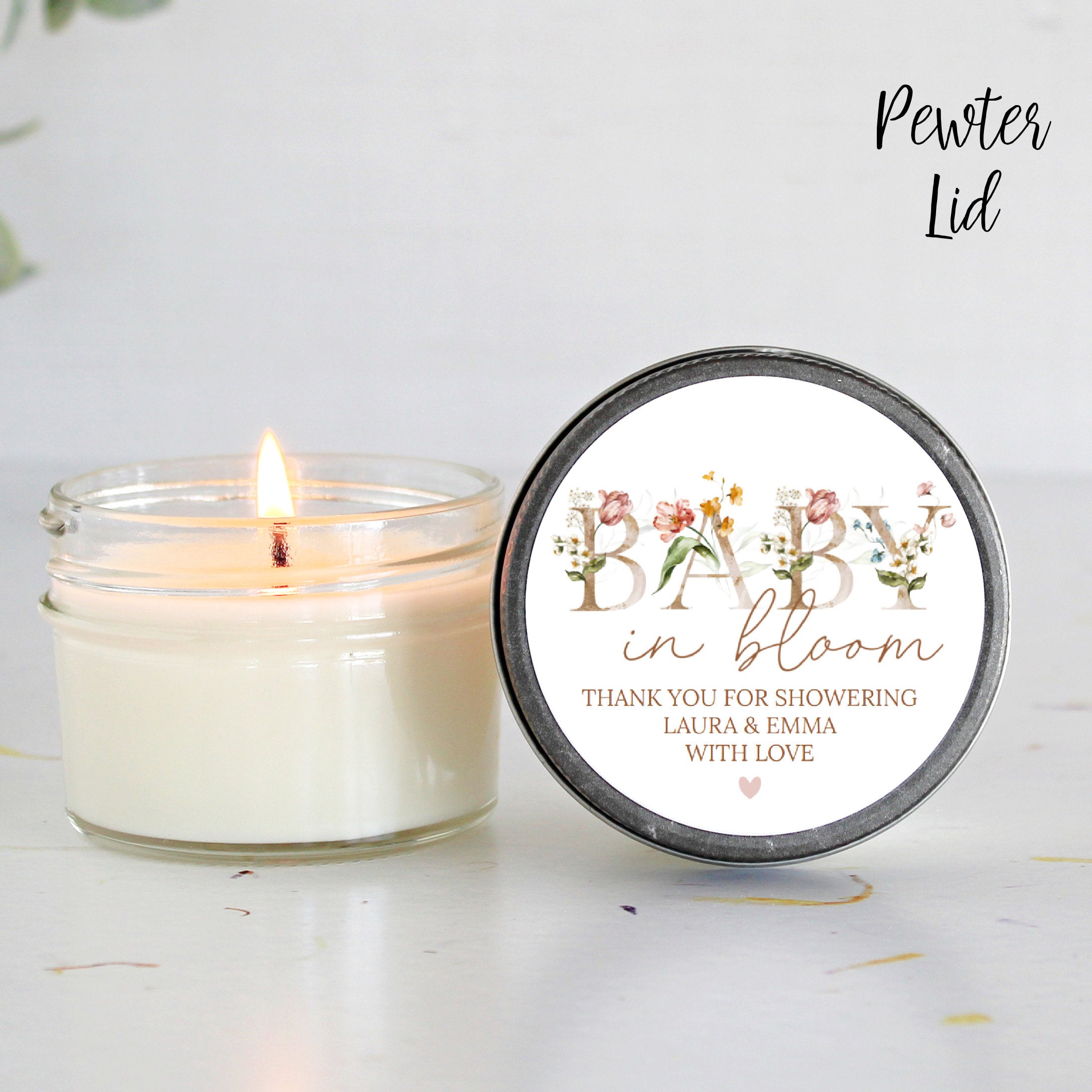 Baby in Bloom Baby Shower Favors