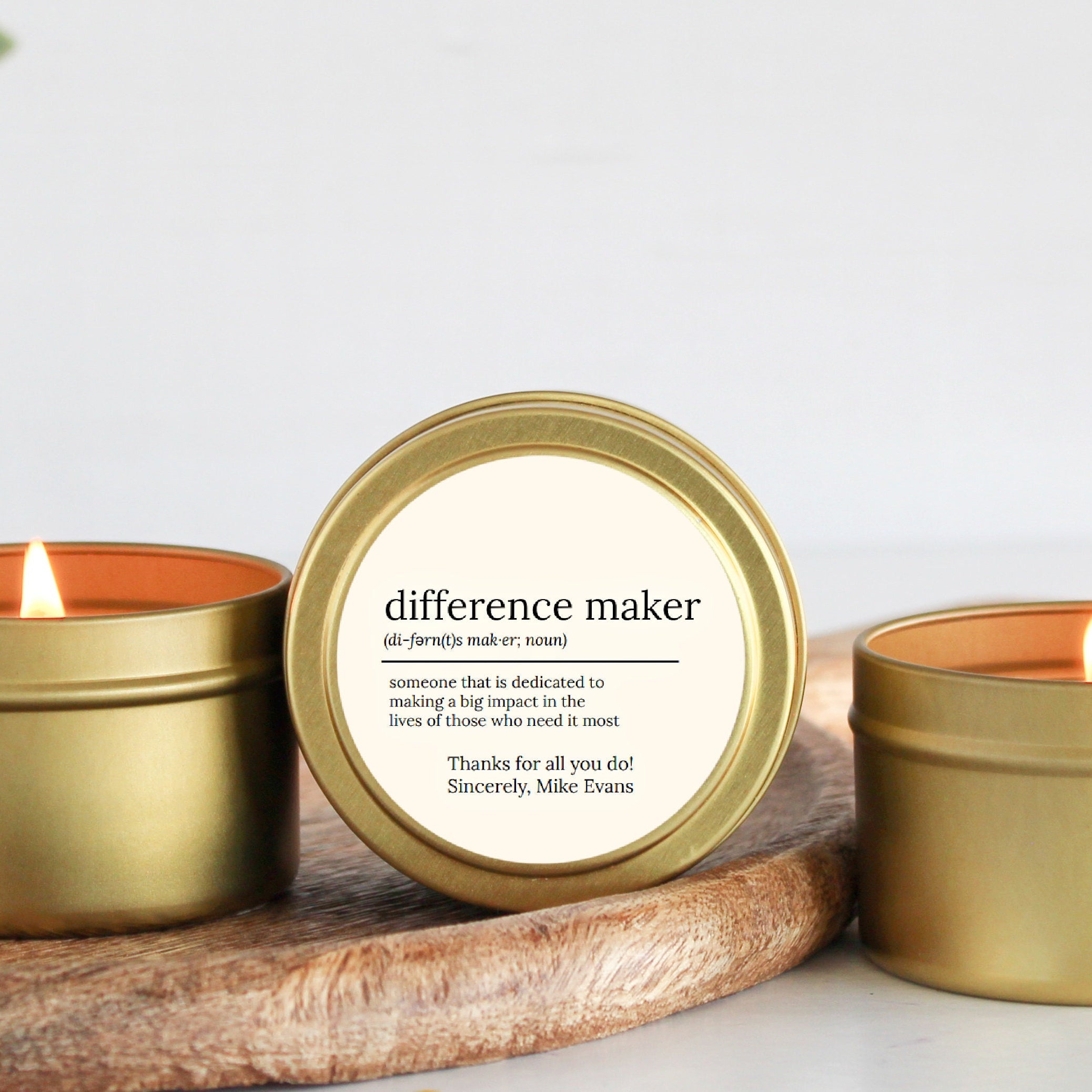 Difference Maker Tins - Set of 10