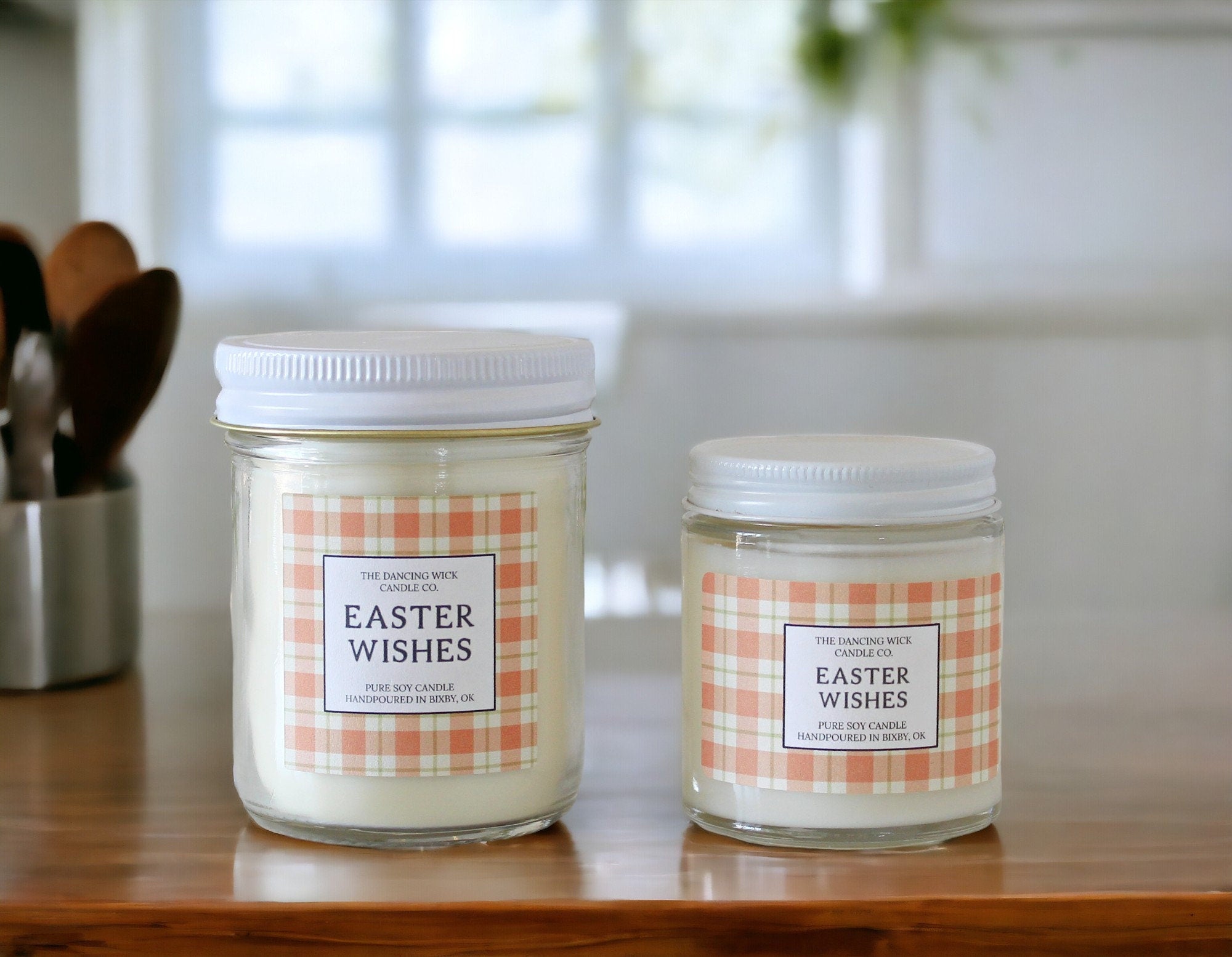 Easter Wishes Candle
