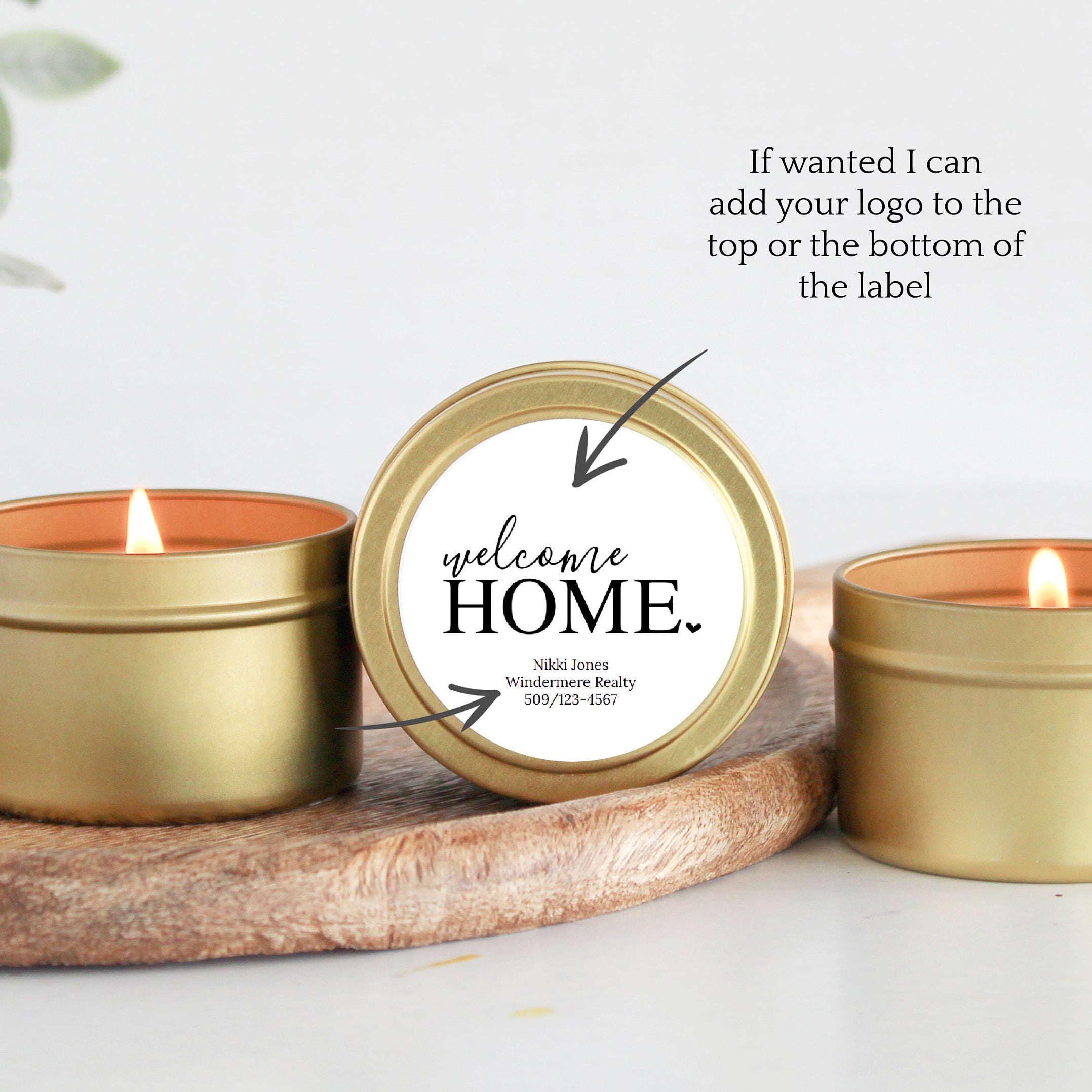 Welcome Home Tins - Set of 10